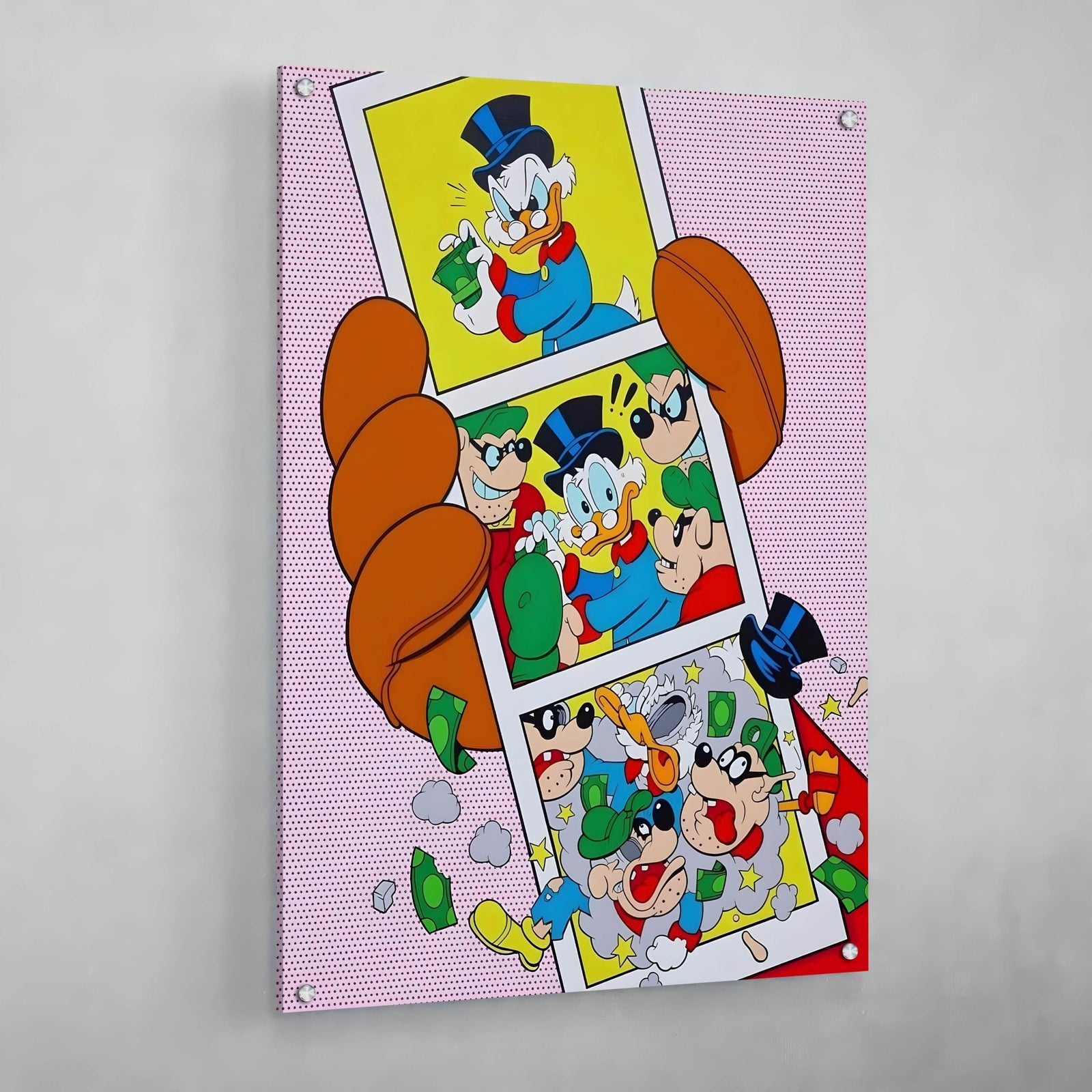 Tableau Pop Art Picsou - The Art Avenue