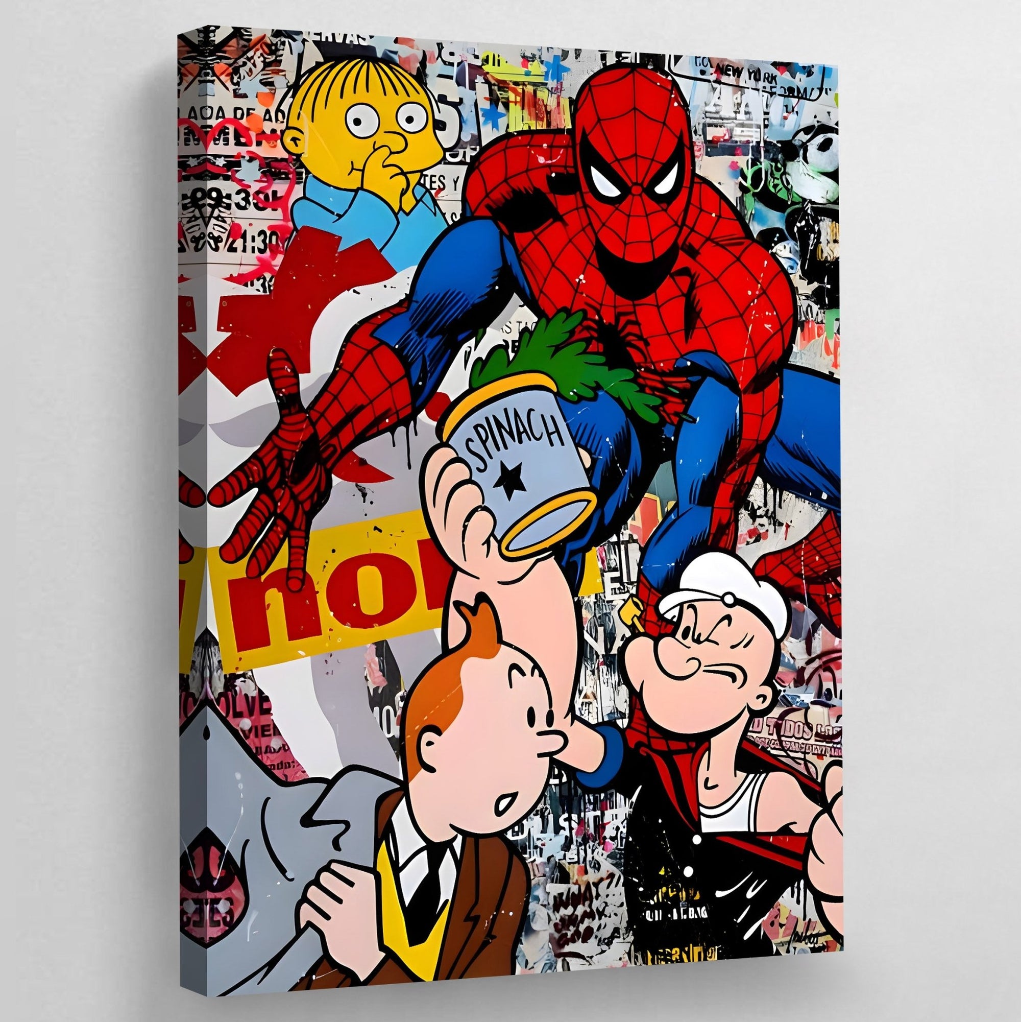 Tableau Pop Art Spider-Man - The Art Avenue