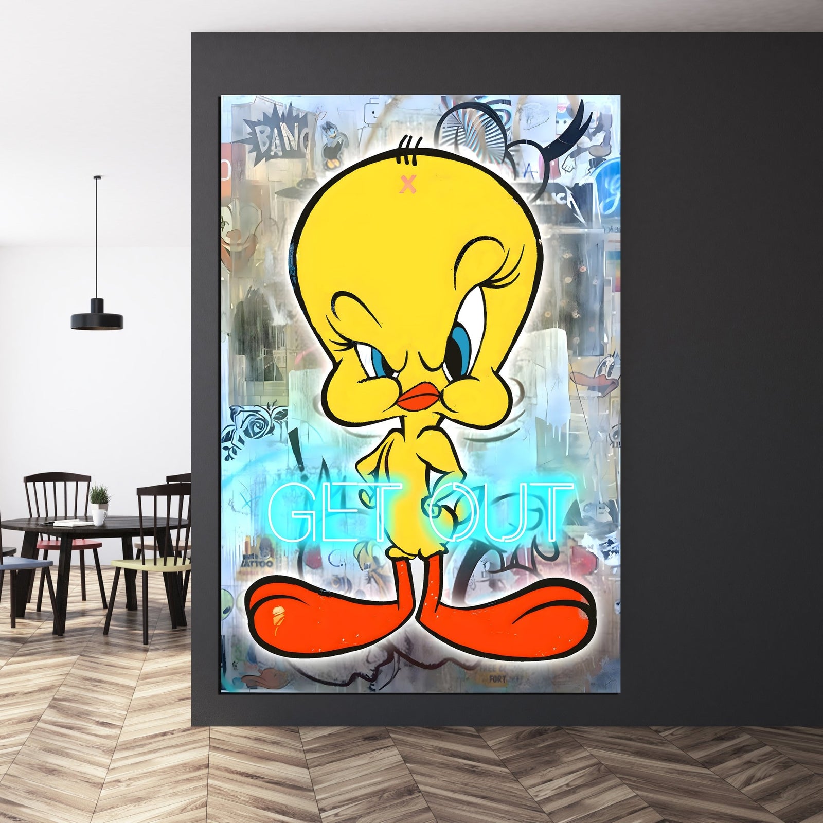 Tableau Pop Art Titi - The Art Avenue