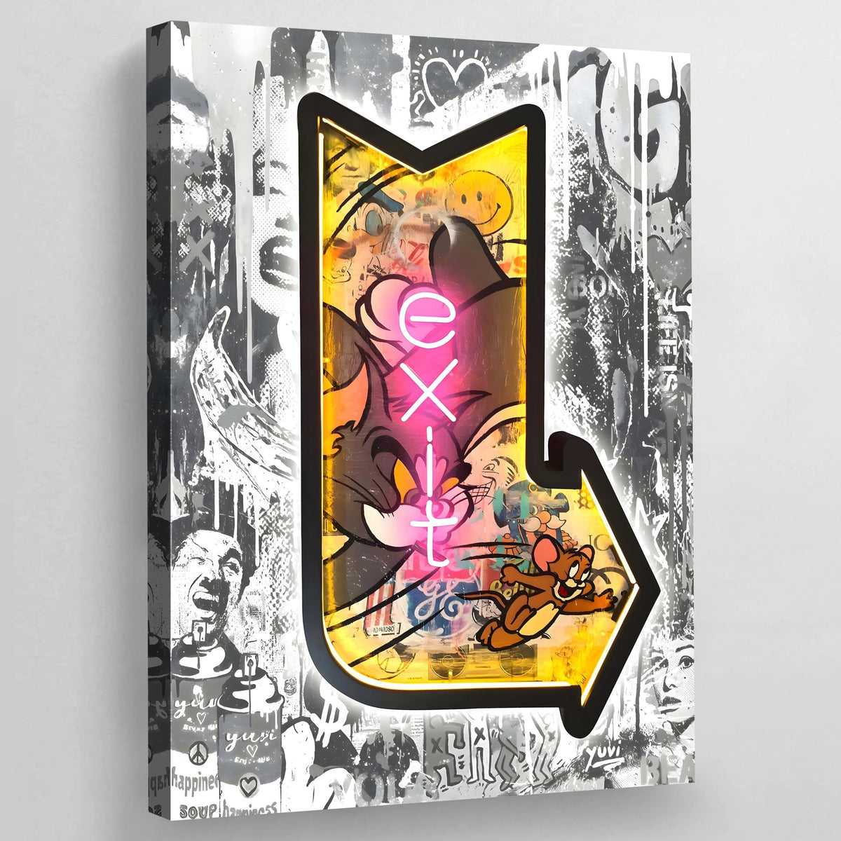 Tableau Pop Art Tom & Jerry - The Art Avenue
