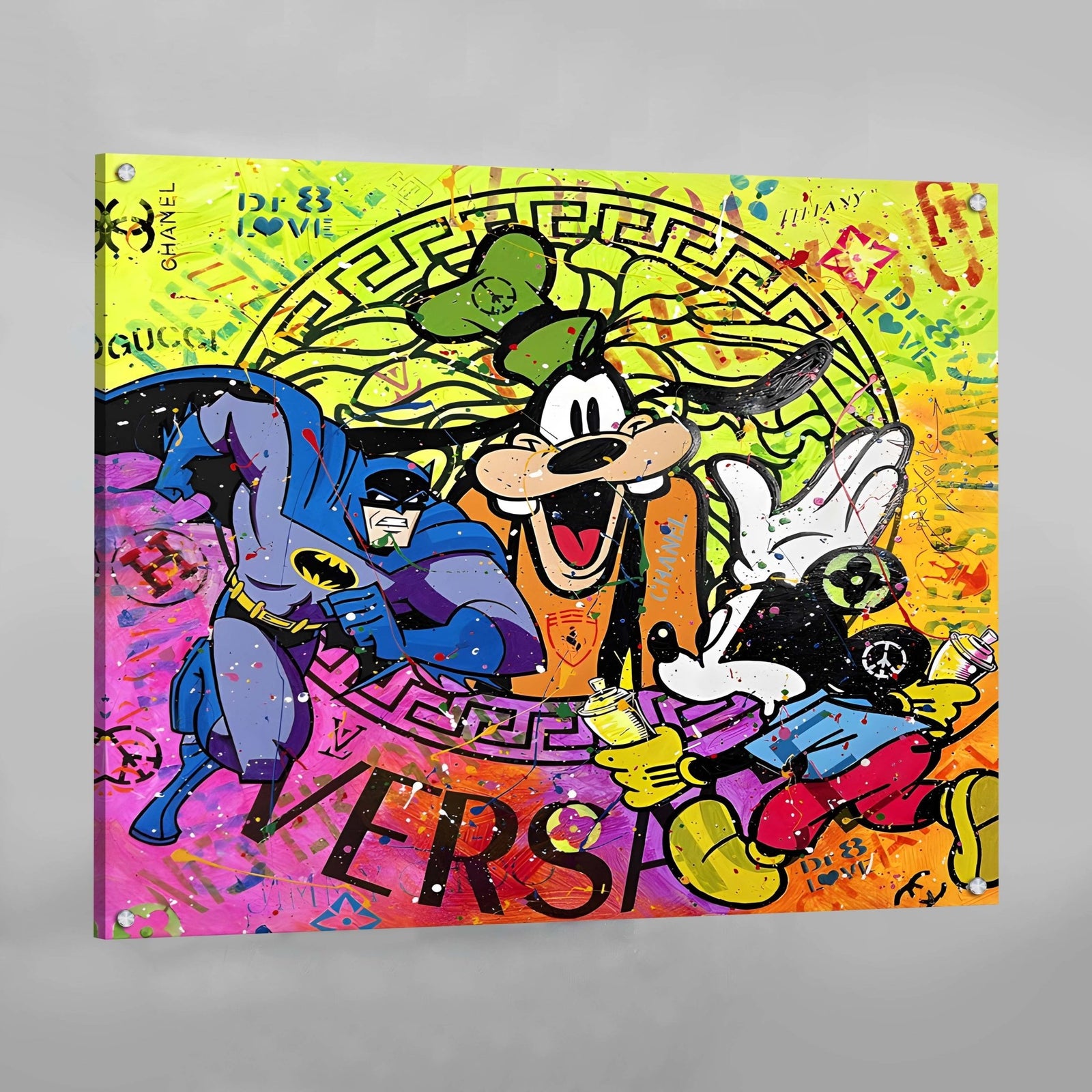 Tableau Pop Art Versace - The Art Avenue
