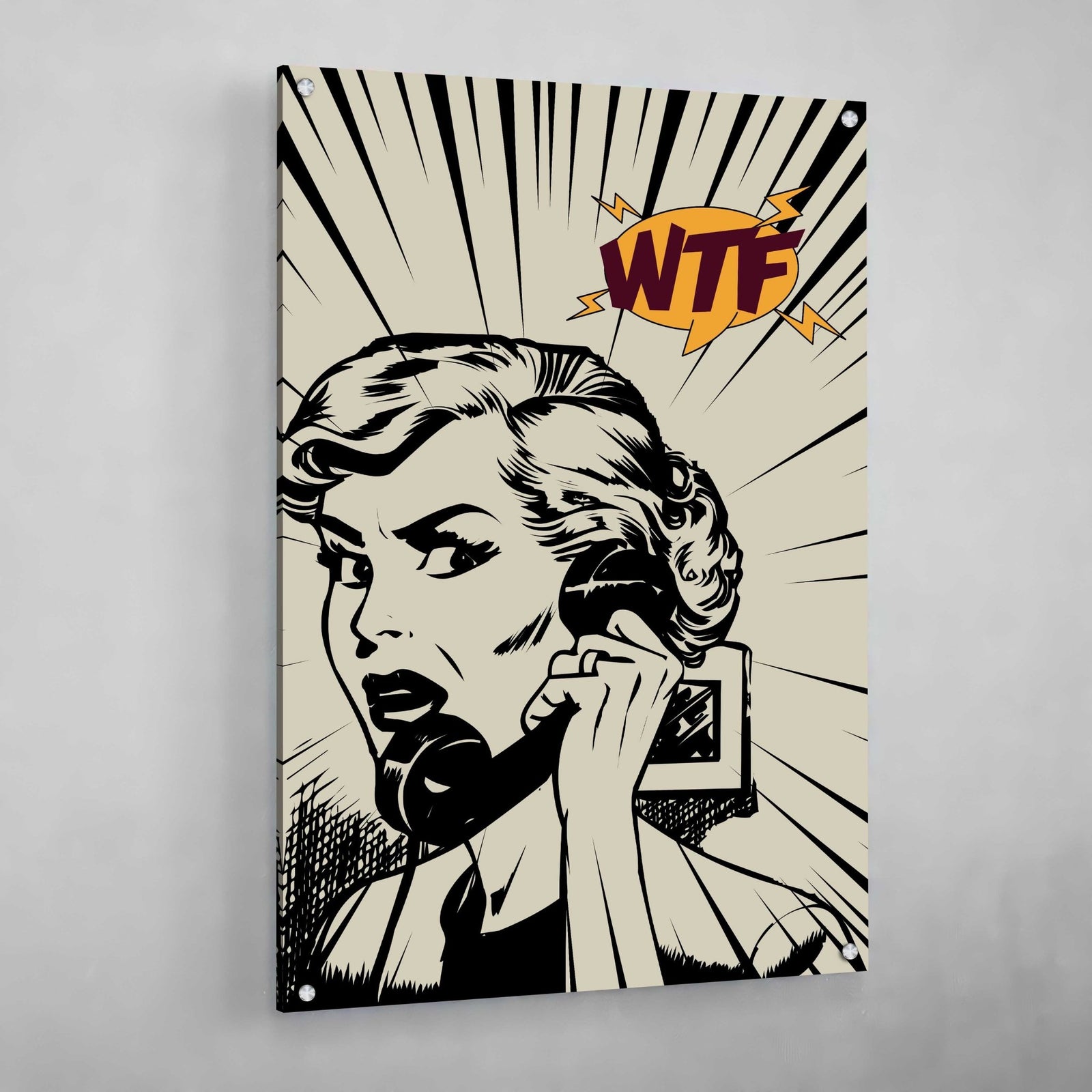 Tableau Pop Art Vintage - The Art Avenue