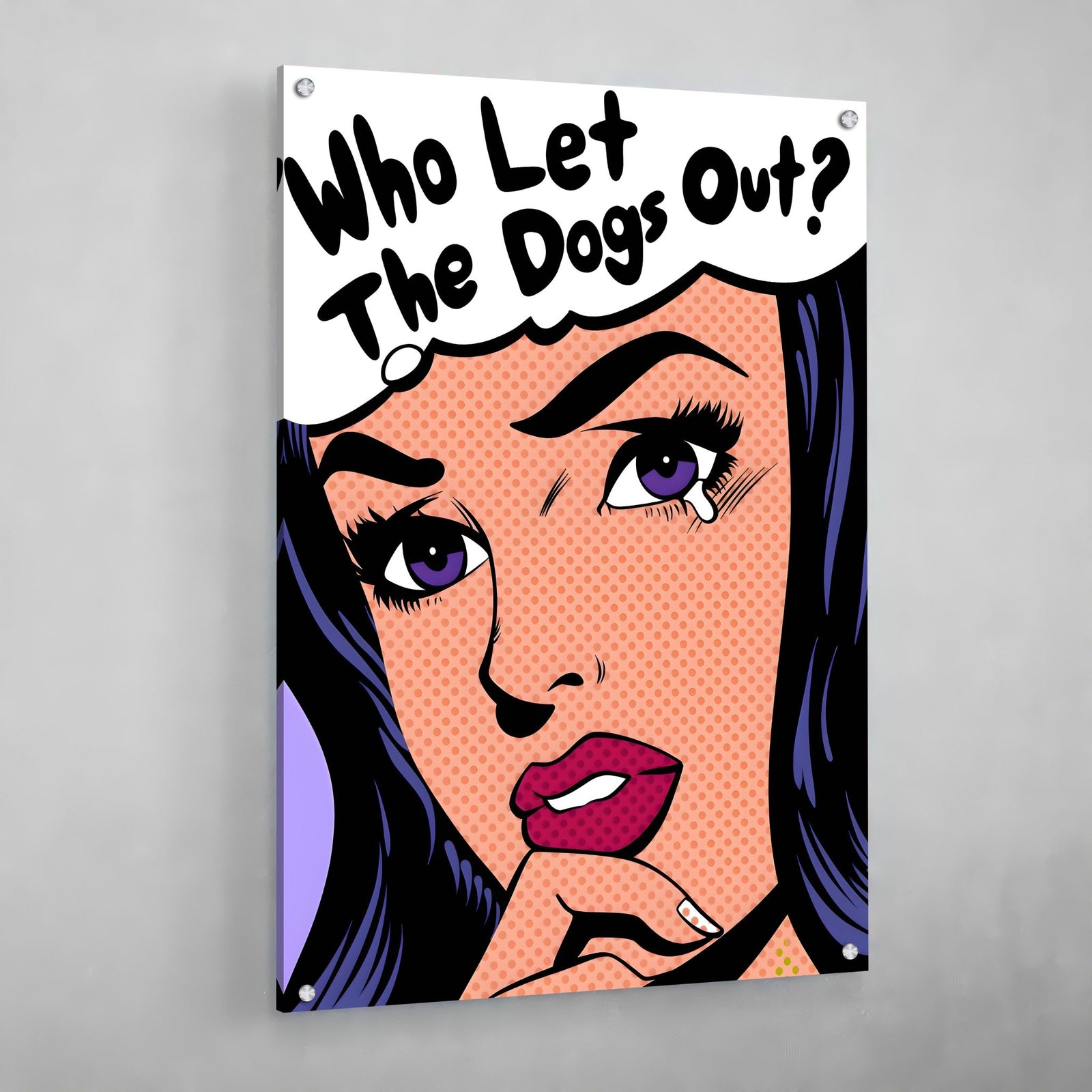 Tableau Pop Art Visage - The Art Avenue