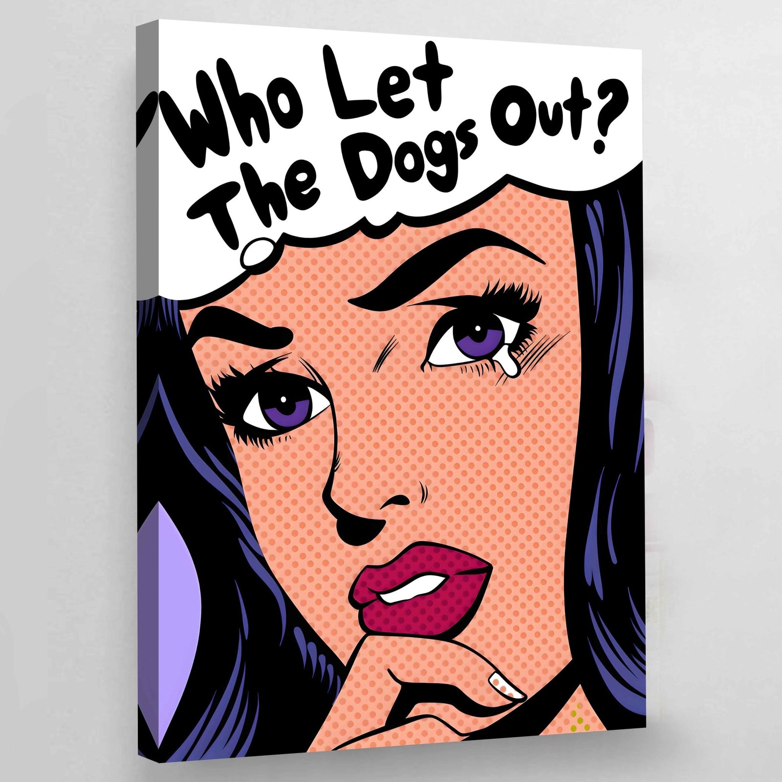 Tableau Pop Art Visage - The Art Avenue