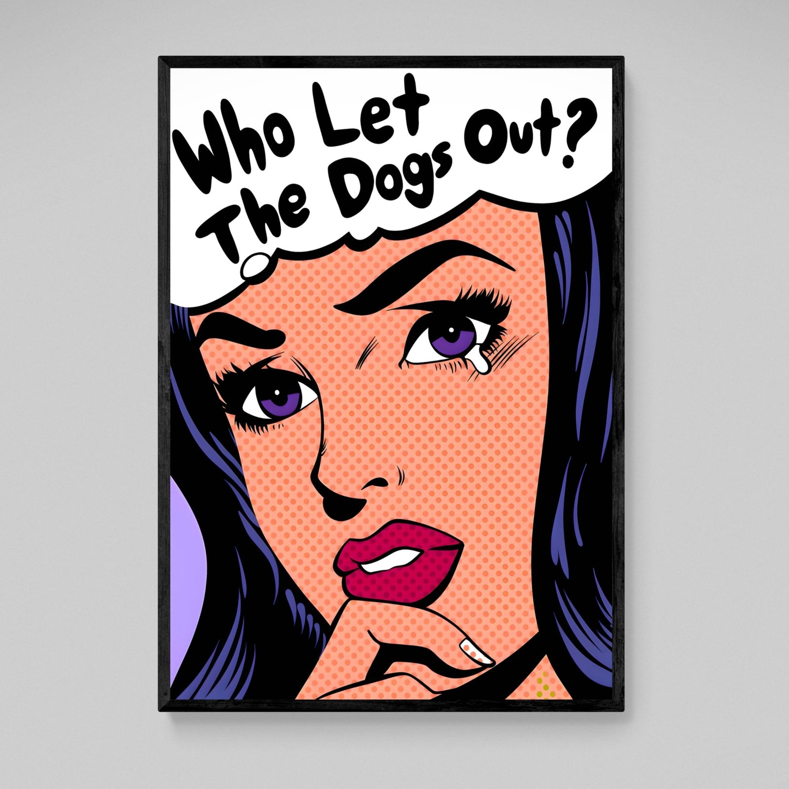 Tableau Pop Art Visage - The Art Avenue