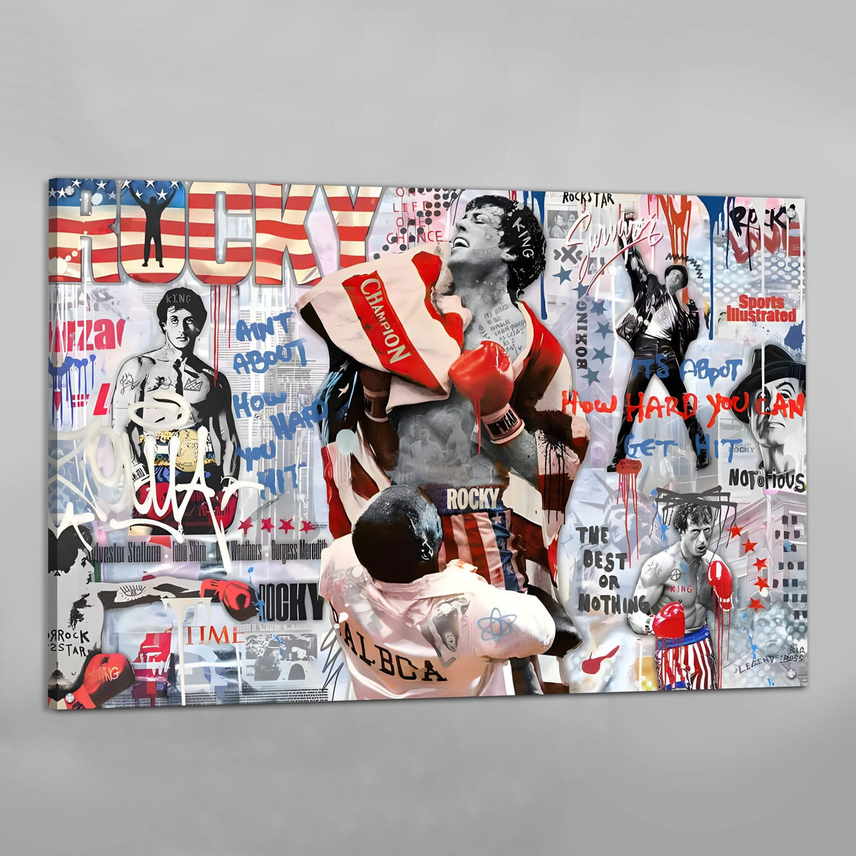 Tableau Rocky Balboa - The Art Avenue