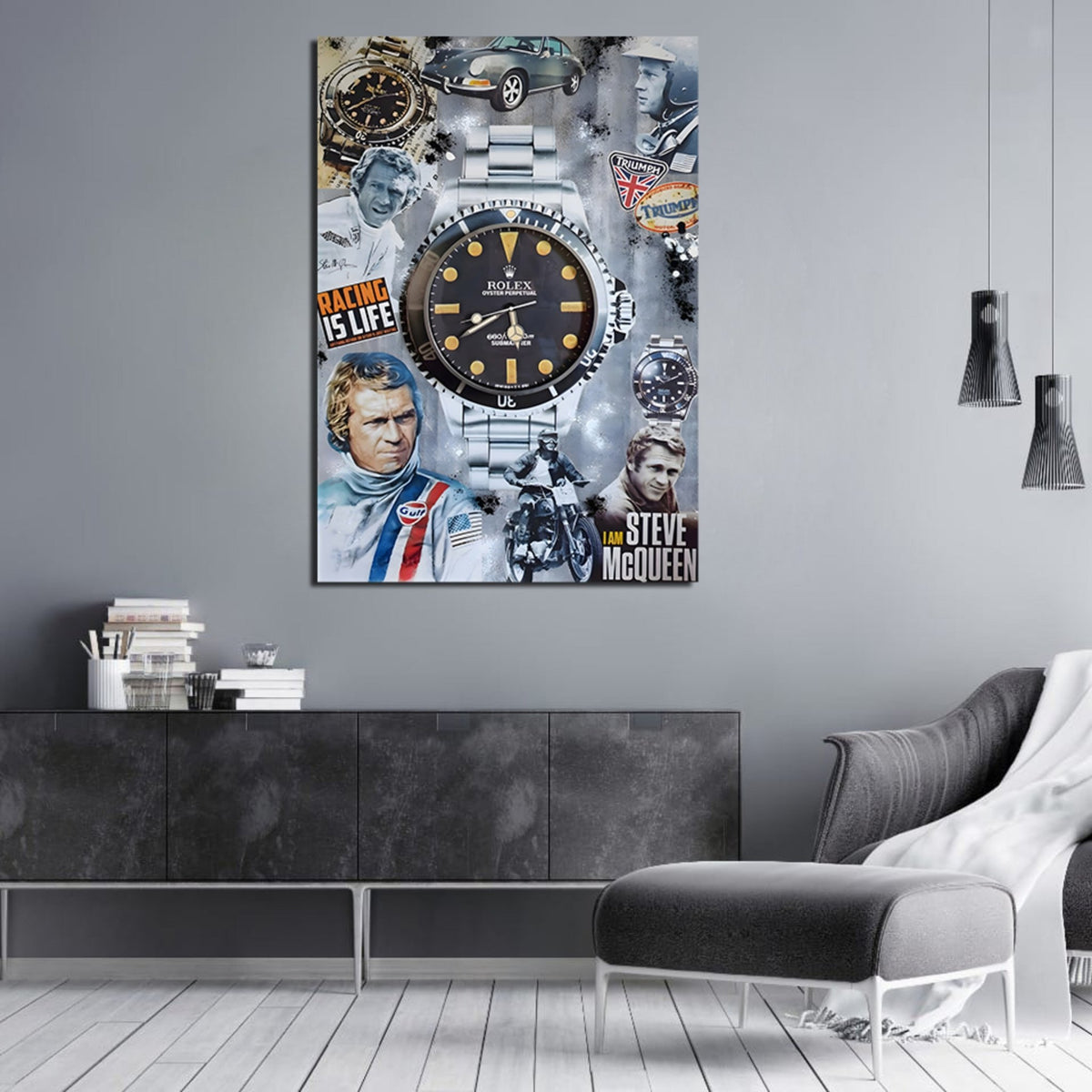Tableau Rolex McQueen - The Art Avenue