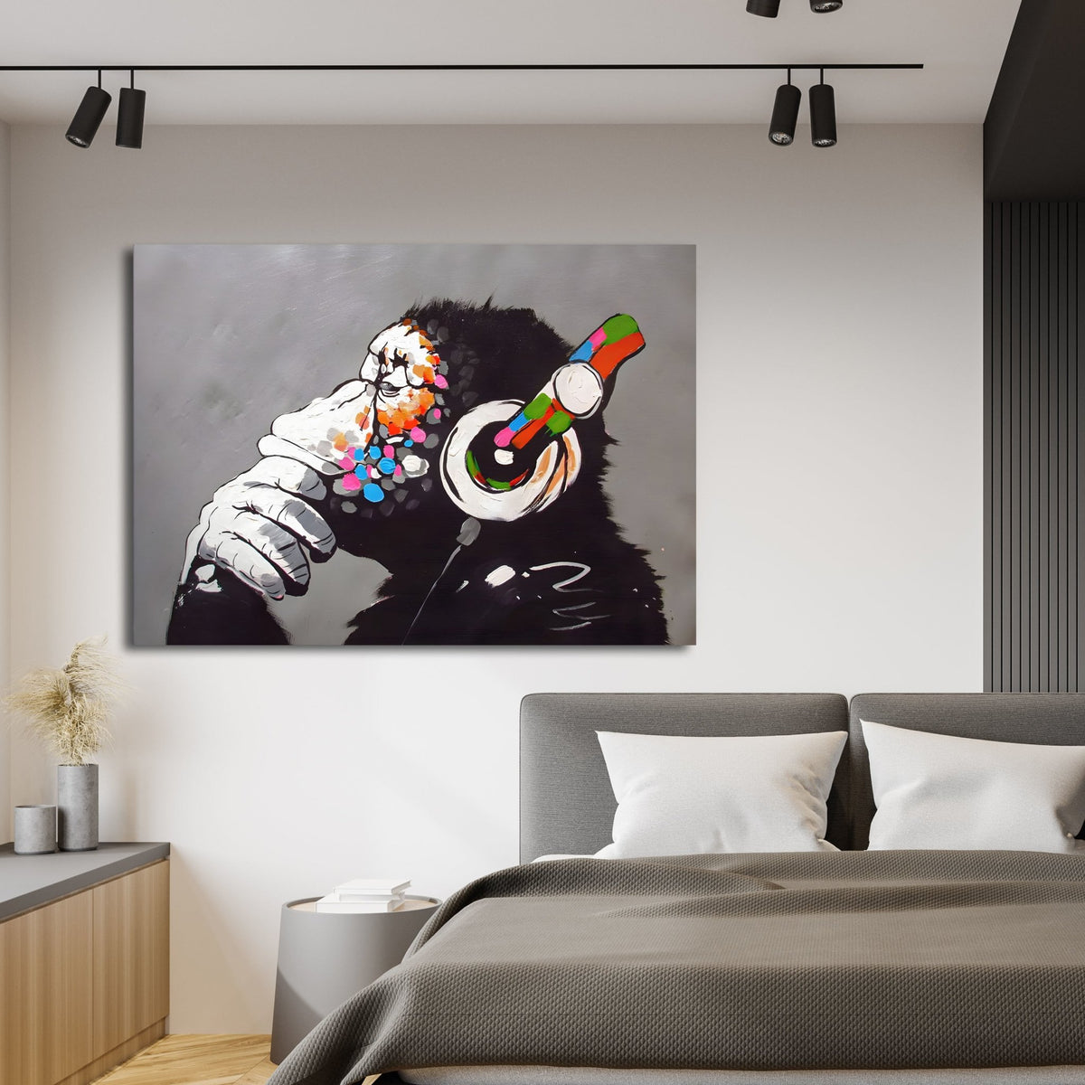 Tableau Singe Banksy - The Art Avenue