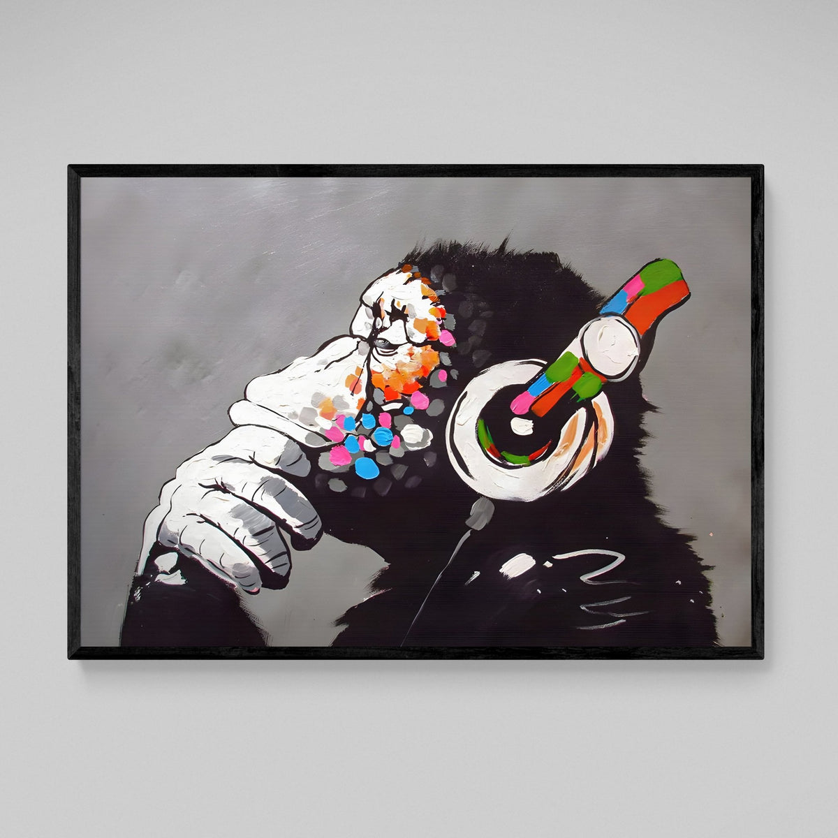 Tableau Singe Banksy - The Art Avenue