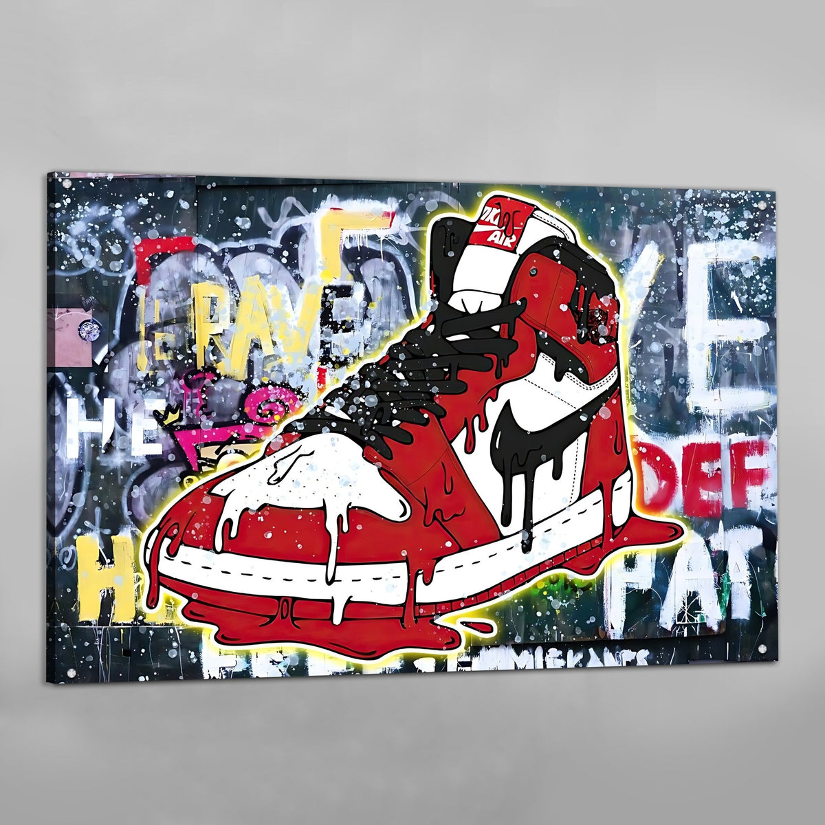 Tableau Sneakers Street Art - The Art Avenue