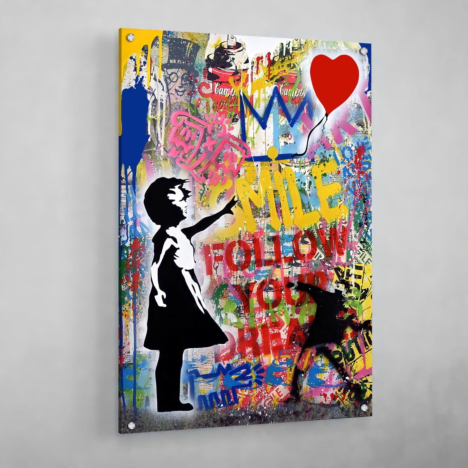 Tableau Street Art Banksy - The Art Avenue