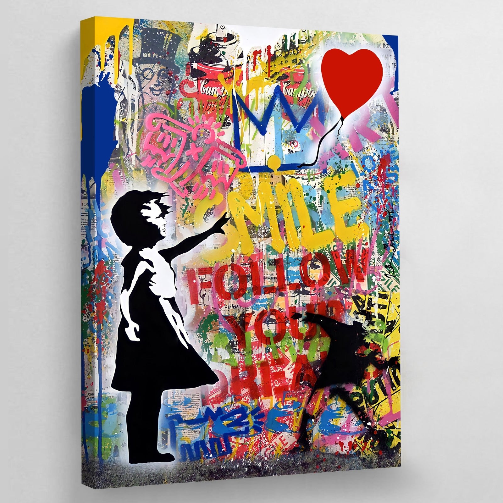 Tableau Street Art Banksy - The Art Avenue