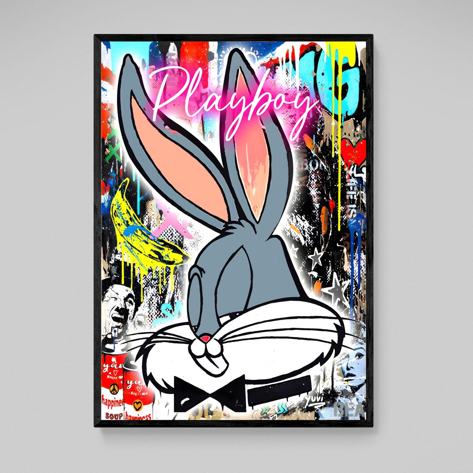 Tableau Street Art Bugs Bunny - The Art Avenue