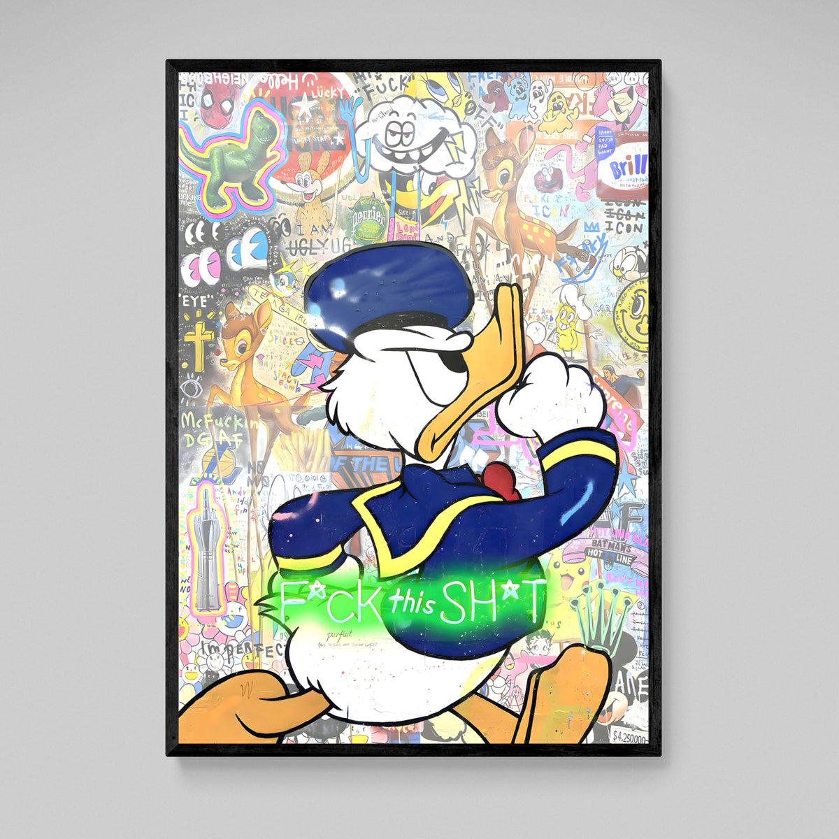 Tableau Street Art Donald - The Art Avenue
