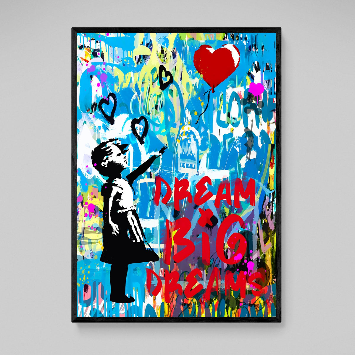 Tableau Street Art Dream Big - The Art Avenue