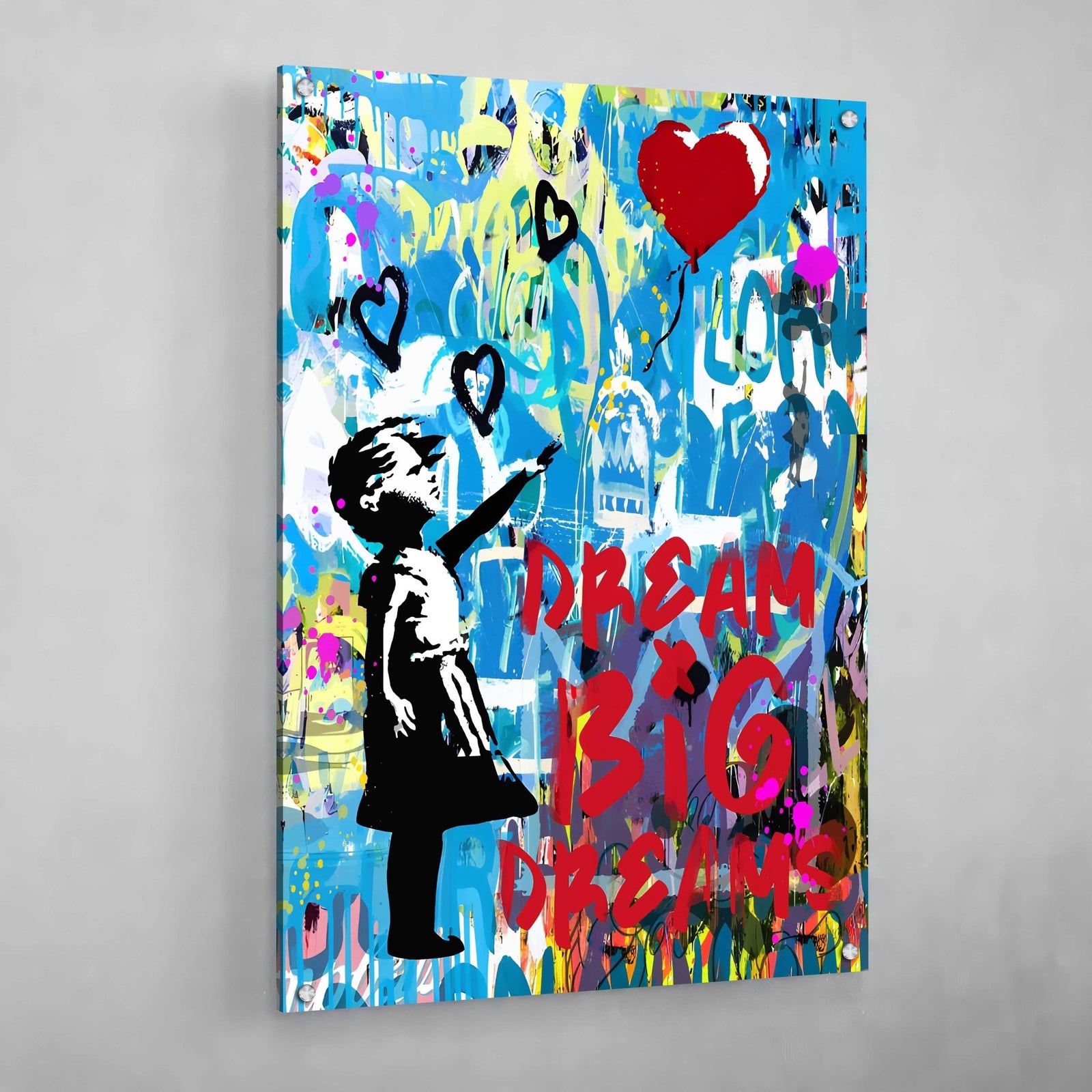 Tableau Street Art Dream Big - The Art Avenue