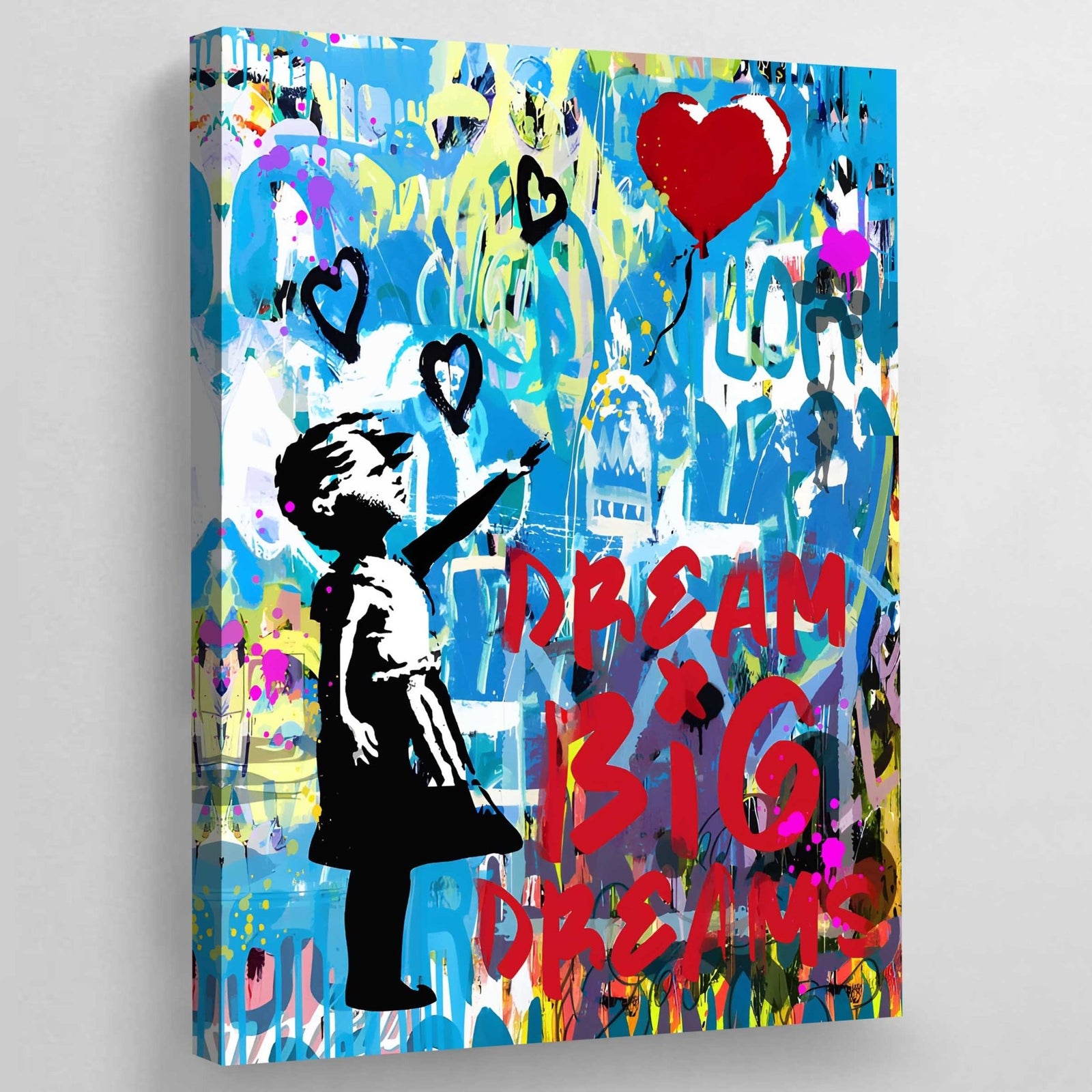 Tableau Street Art Dream Big - The Art Avenue