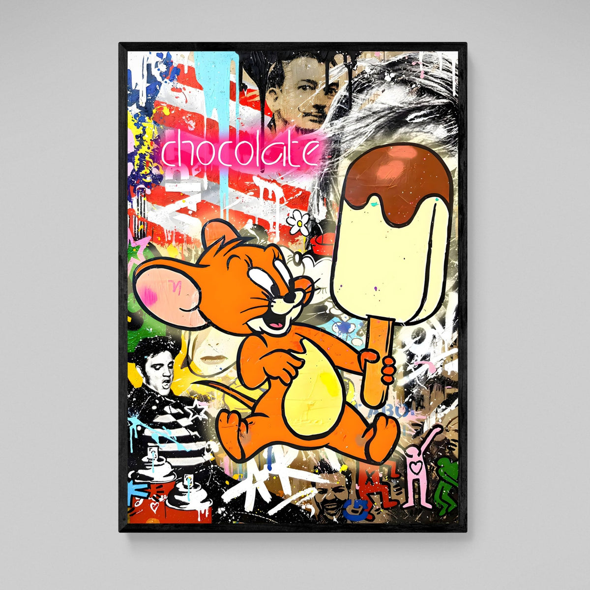 Tableau Street Art Jerry - The Art Avenue