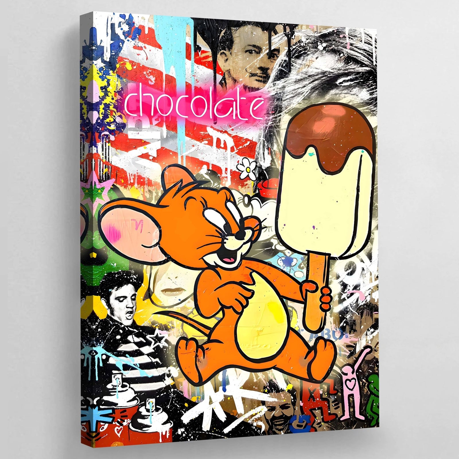 Tableau Street Art Jerry - The Art Avenue