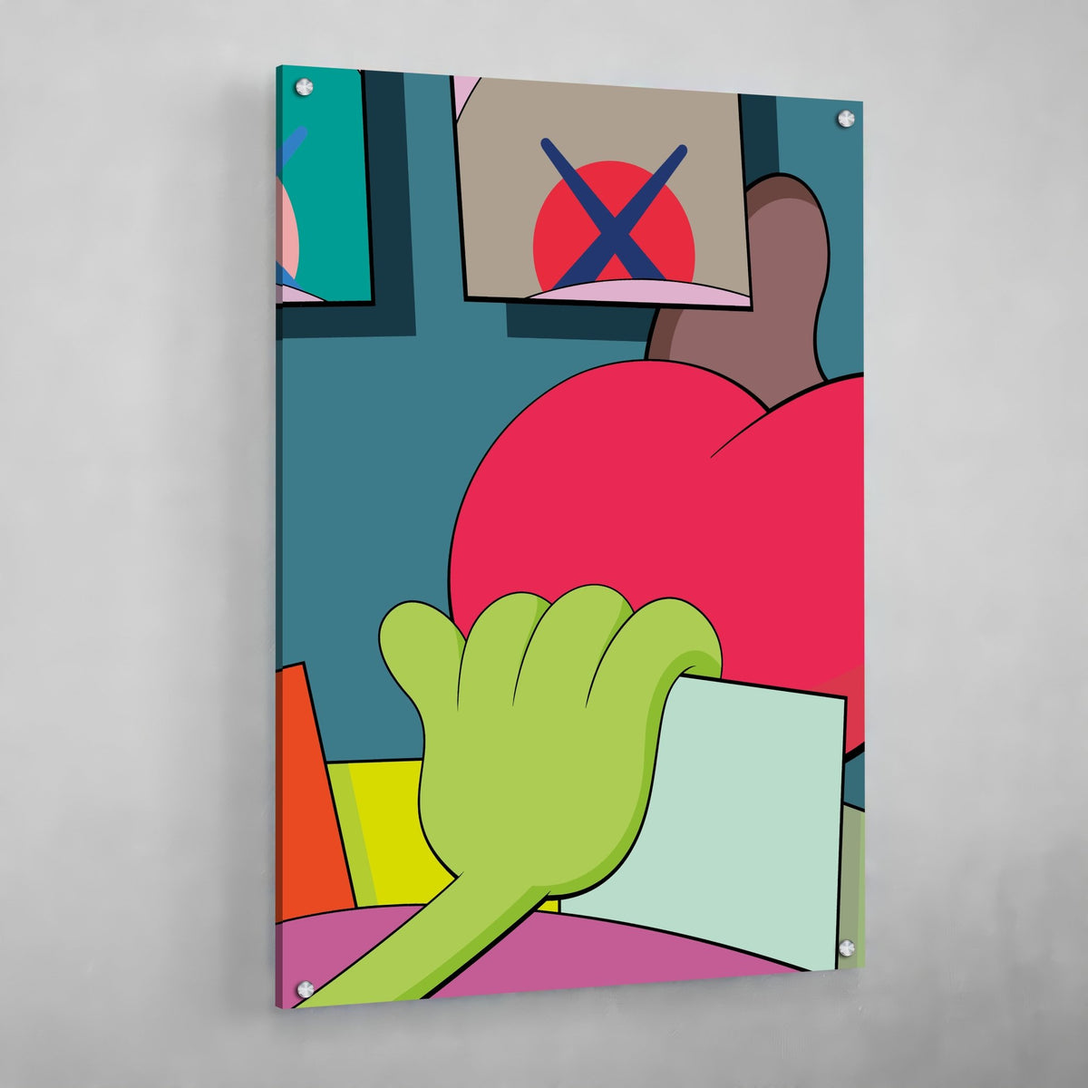 Tableau Street Art Kaws - The Art Avenue