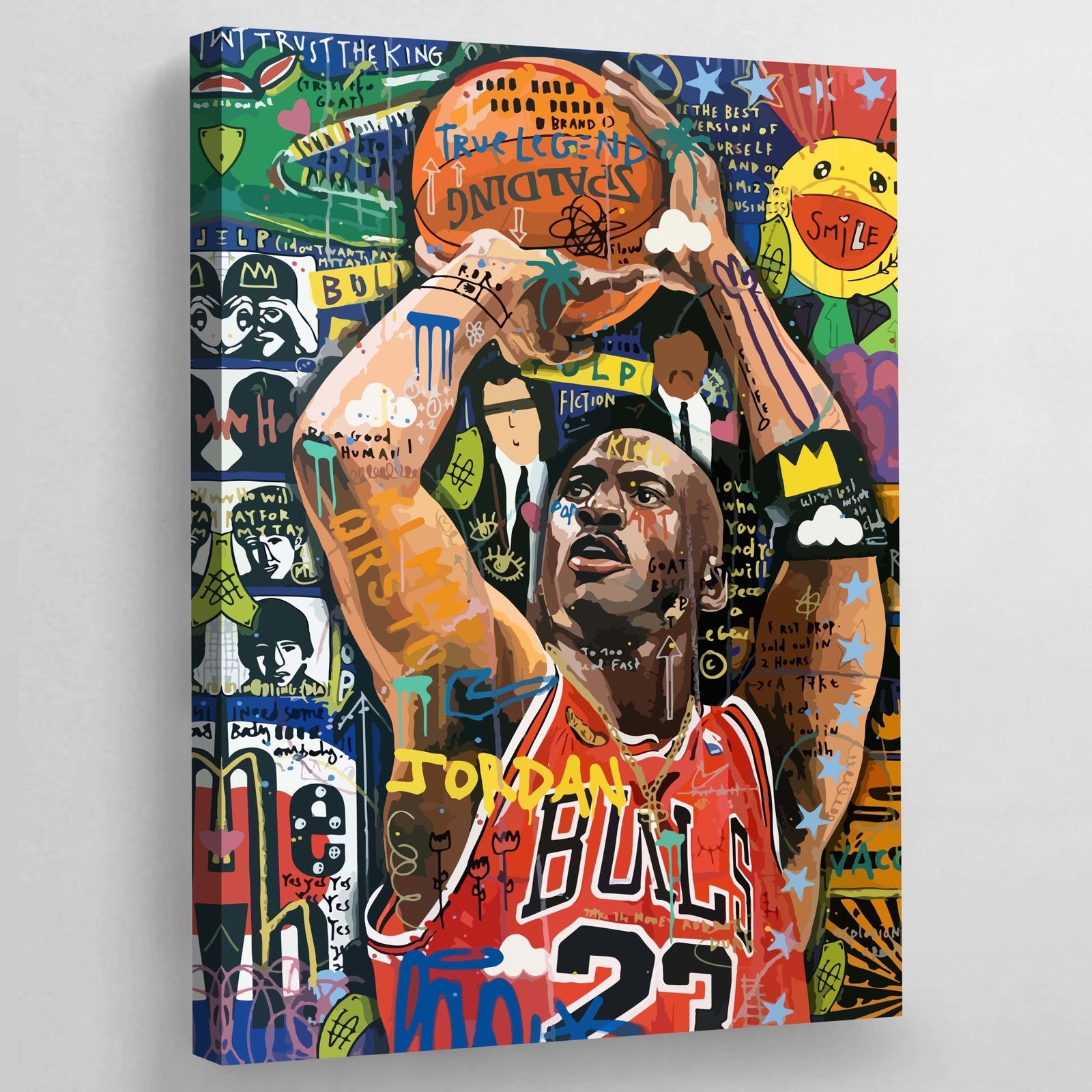 Tableau Street Art Michael Jordan - The Art Avenue