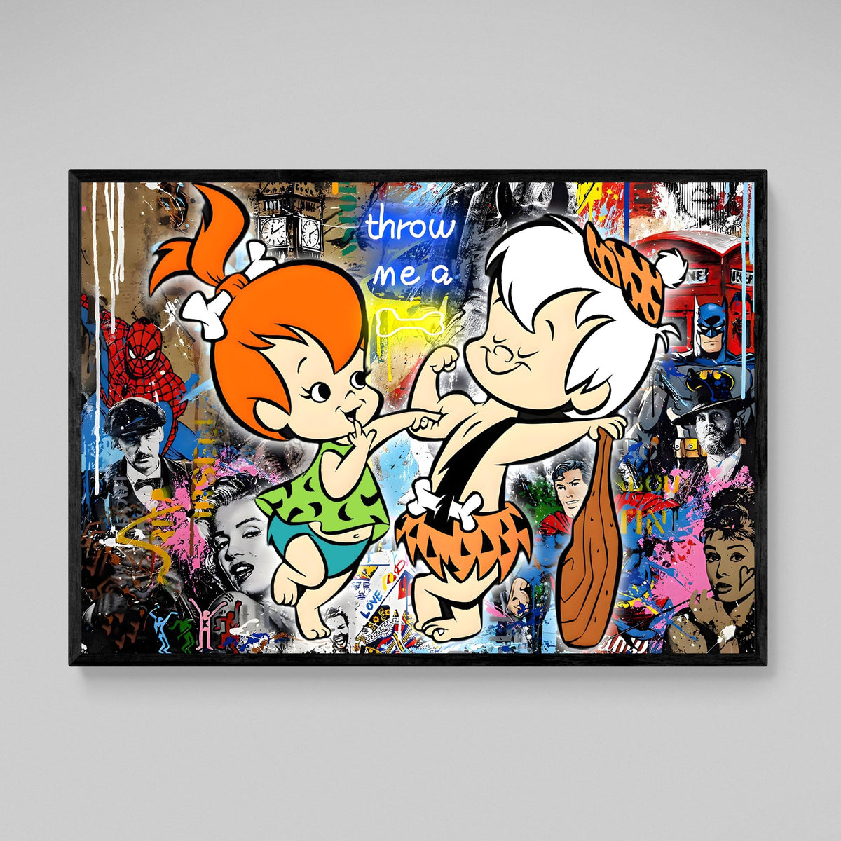Tableau Street Art Pierrafeu - The Art Avenue