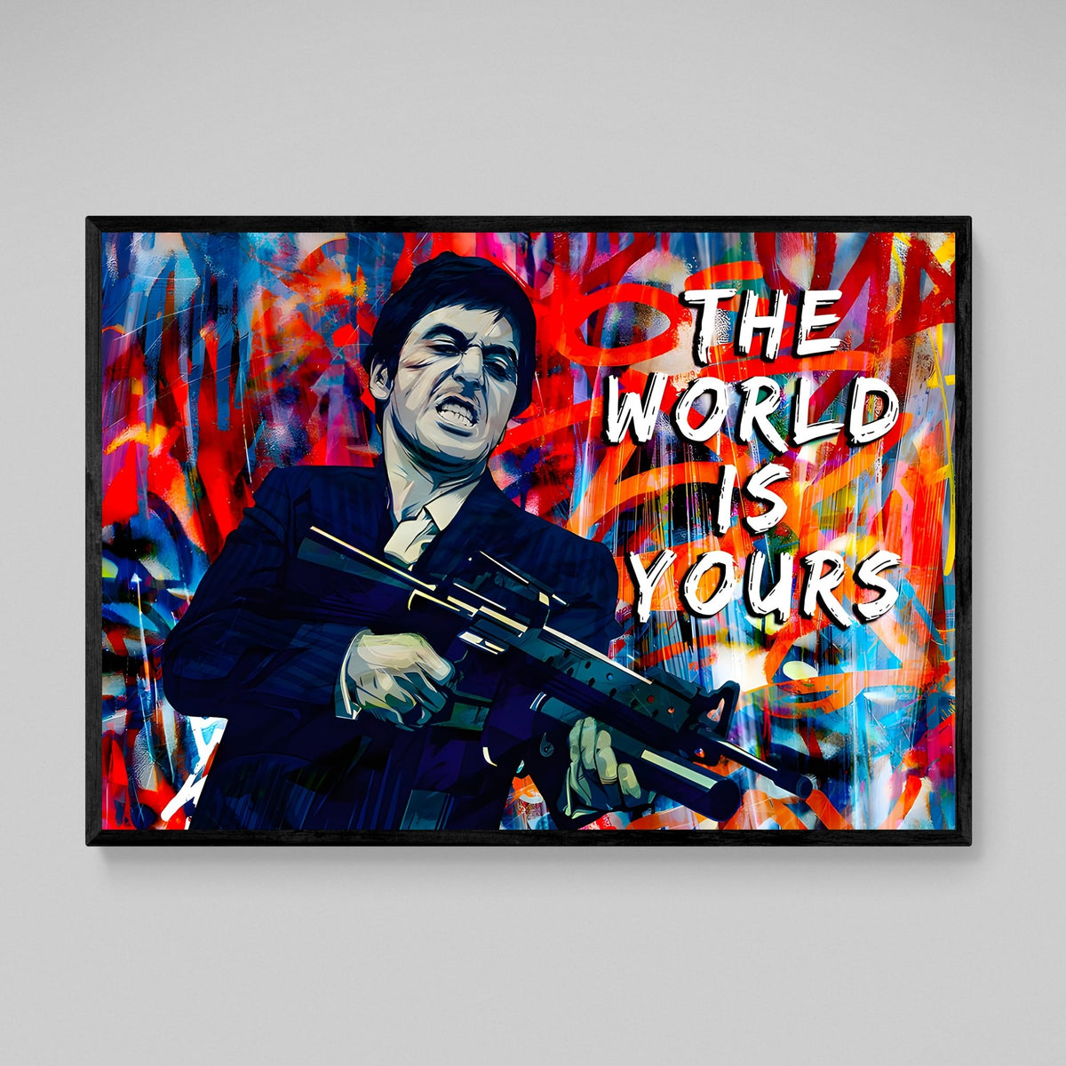 Tableau Street Art Scarface - The Art Avenue