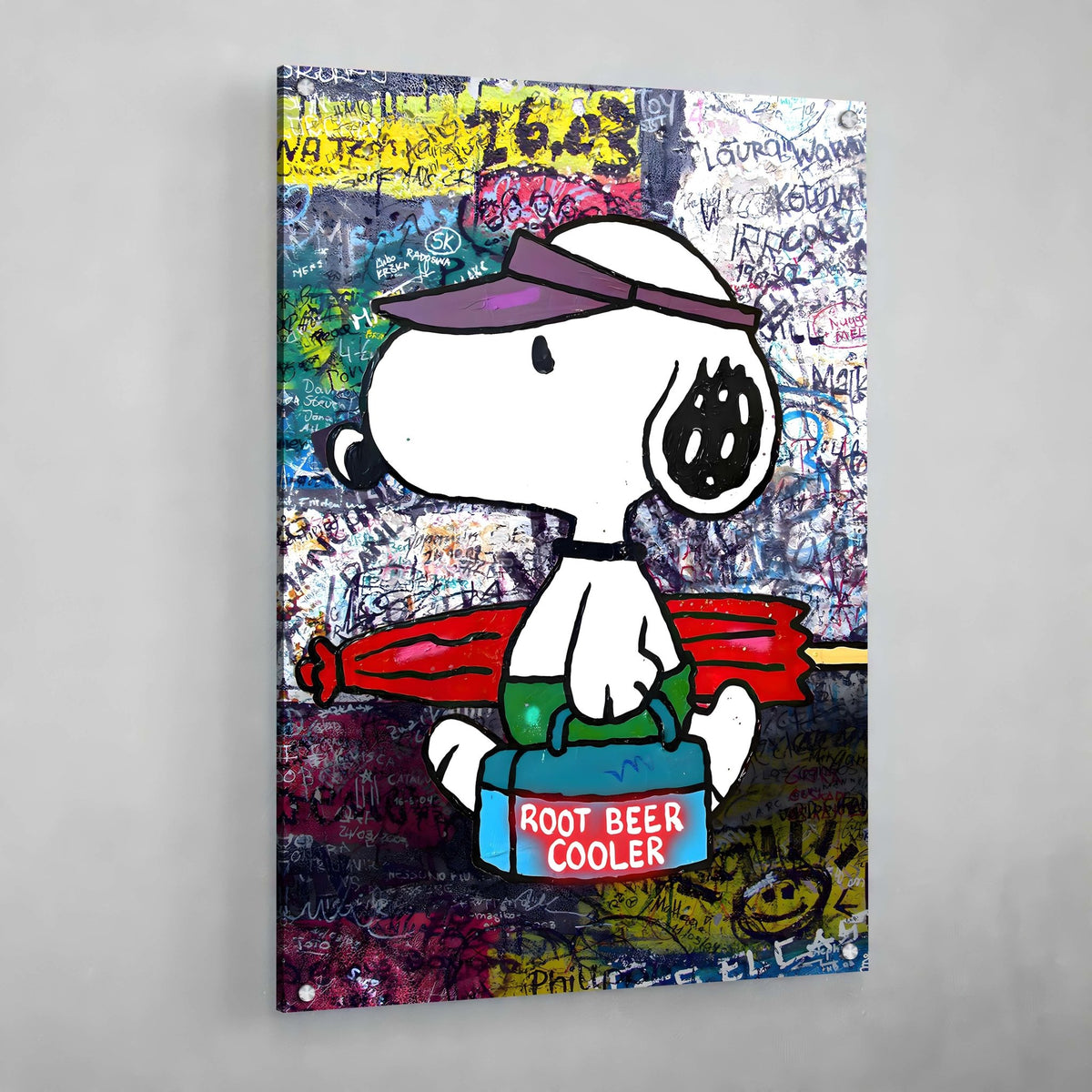 Tableau Street Art Snoopy - The Art Avenue