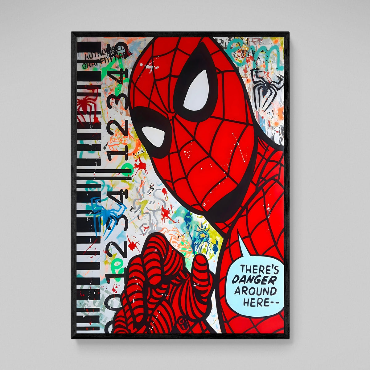 Tableau Street Art Spider-Man - The Art Avenue