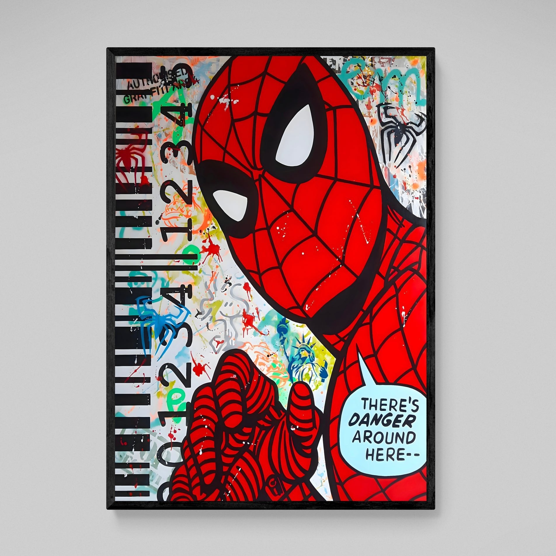Tableau Street Art Spider-Man - The Art Avenue