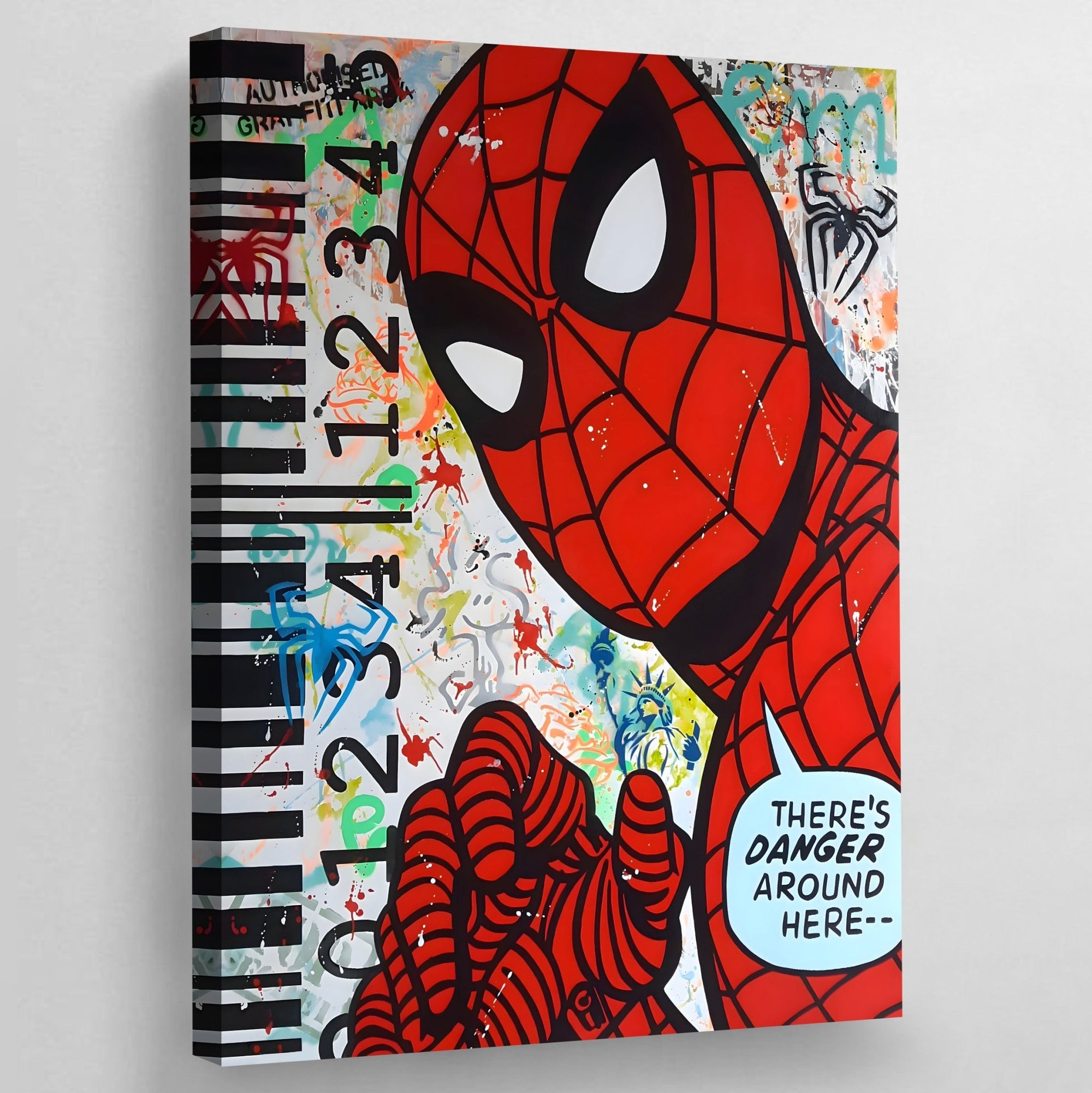 Tableau Street Art Spider-Man - The Art Avenue
