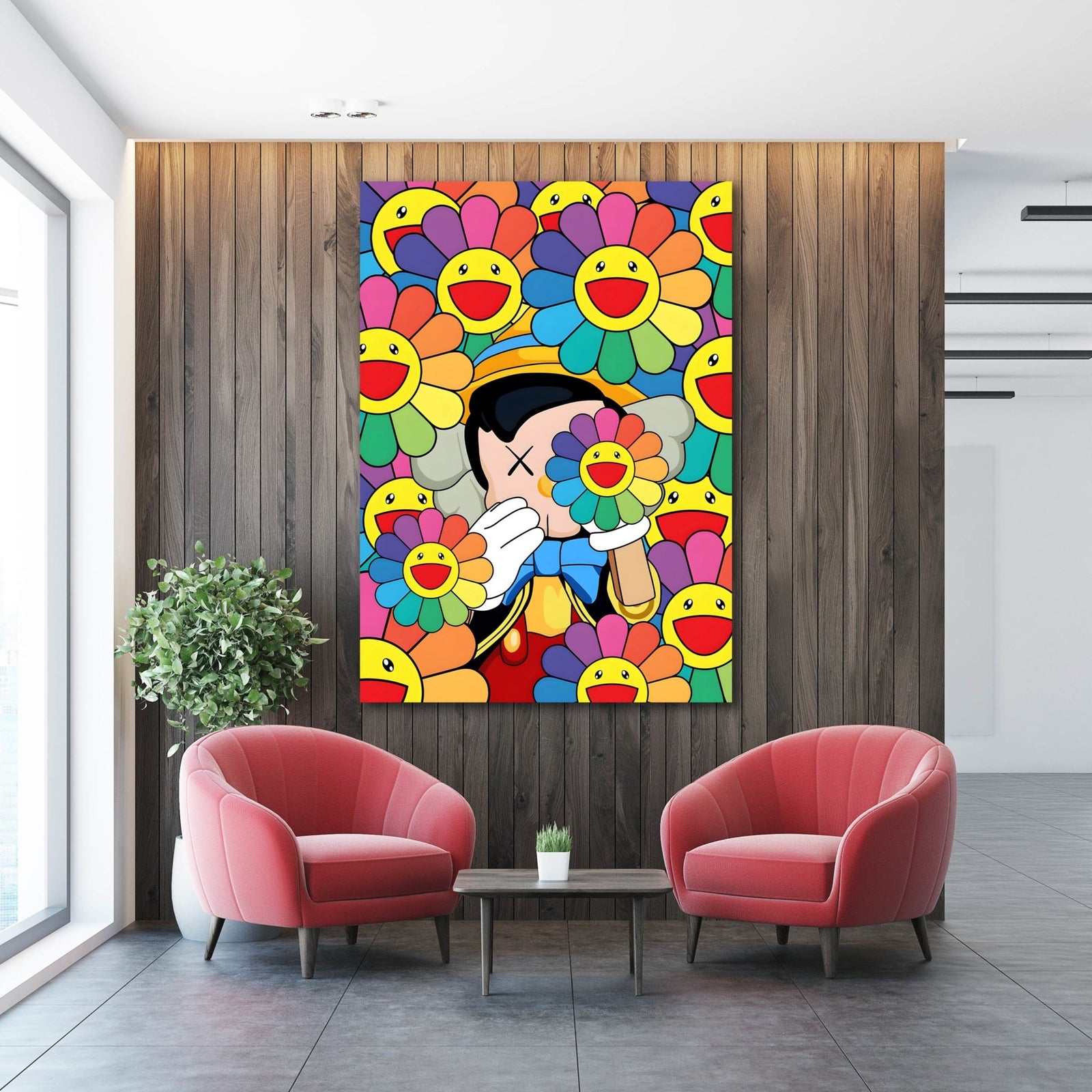 Tableau Takashi Kaws - The Art Avenue