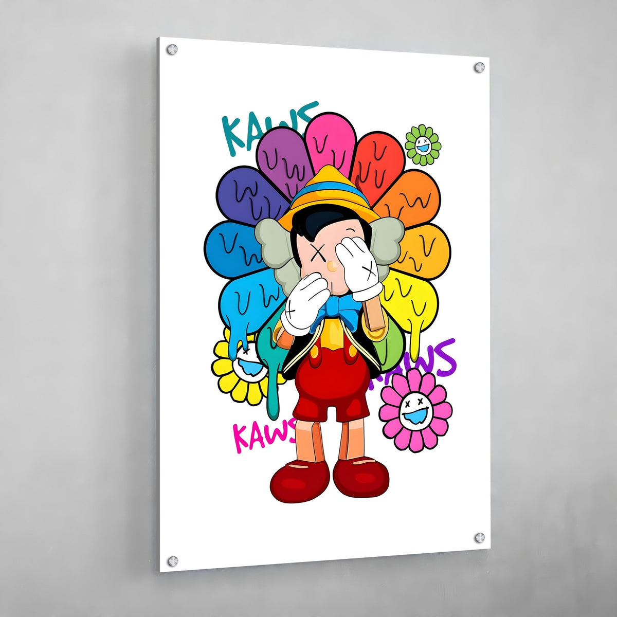 Tableau Takashi Murakami Kaws - The Art Avenue