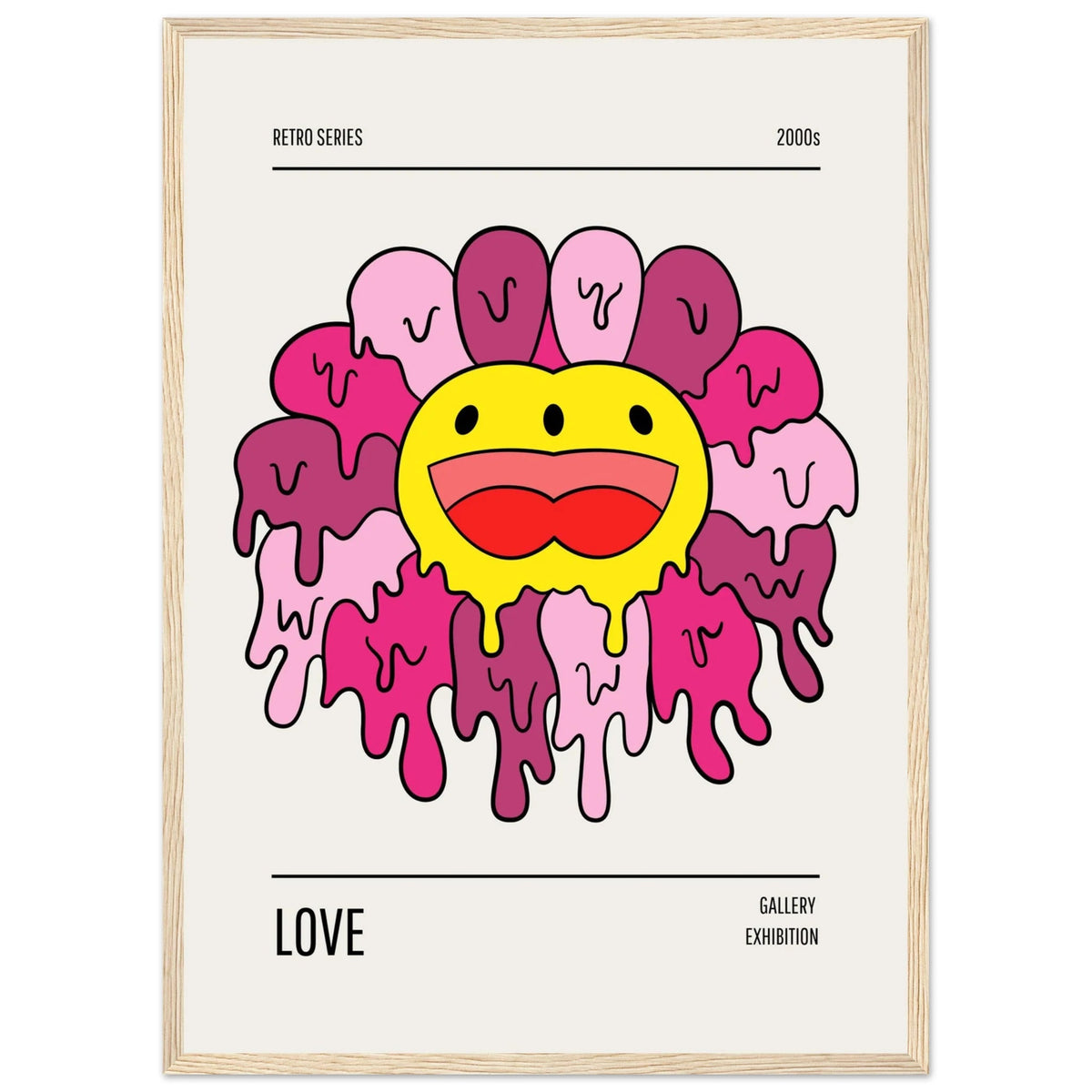 Tableau Takashi Murakami Love - The Art Avenue