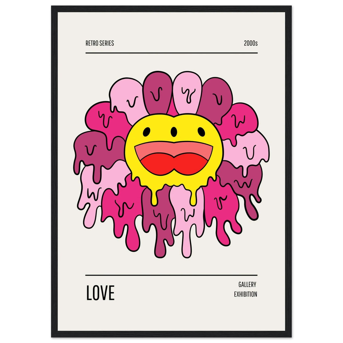 Tableau Takashi Murakami Love - The Art Avenue