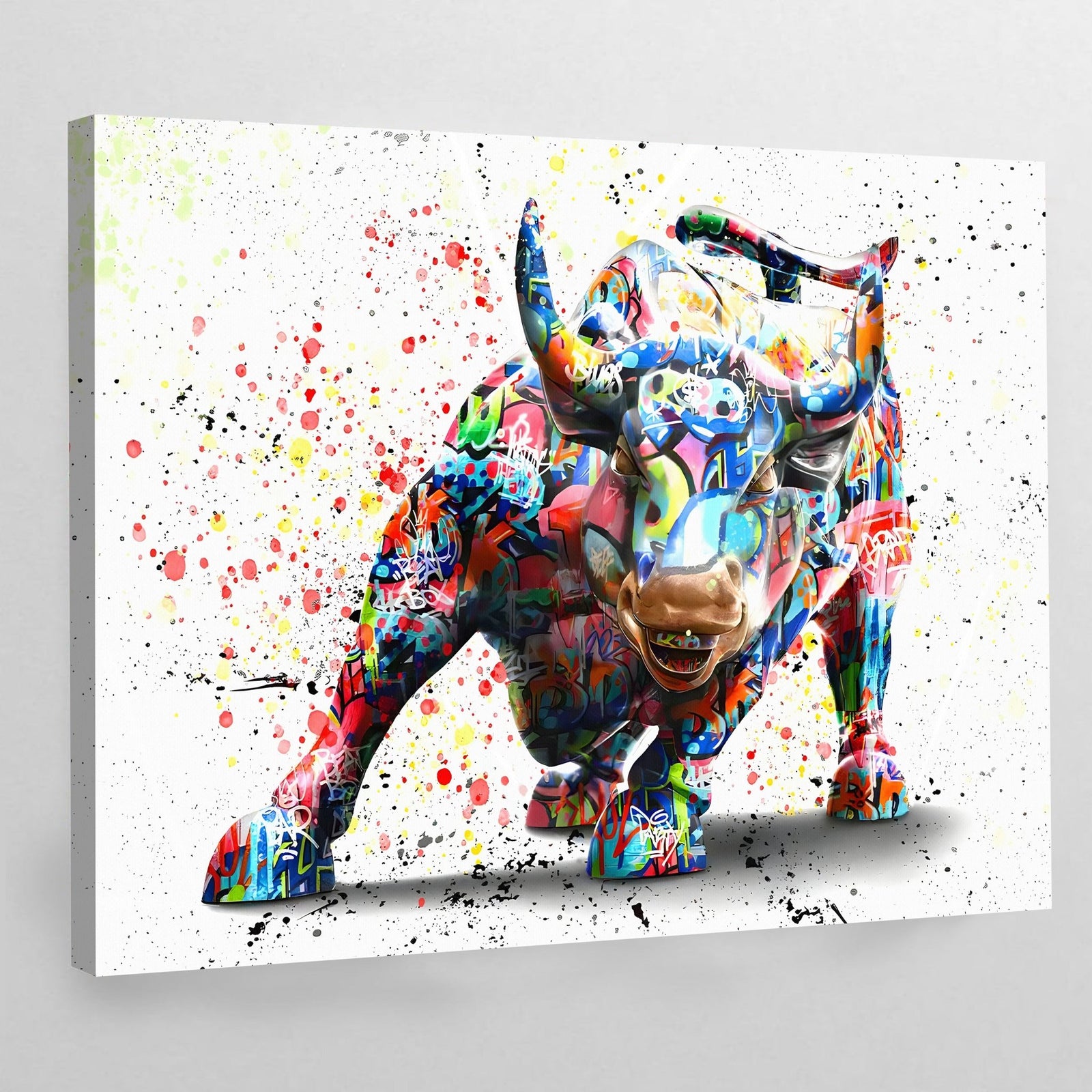 Tableau Taureau Pop Art - The Art Avenue