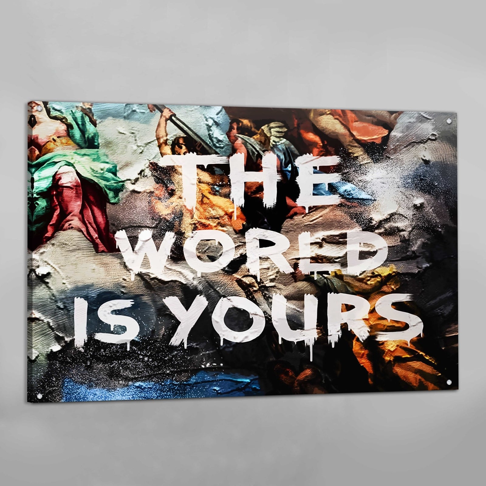 Tableau The World Is Yours - The Art Avenue