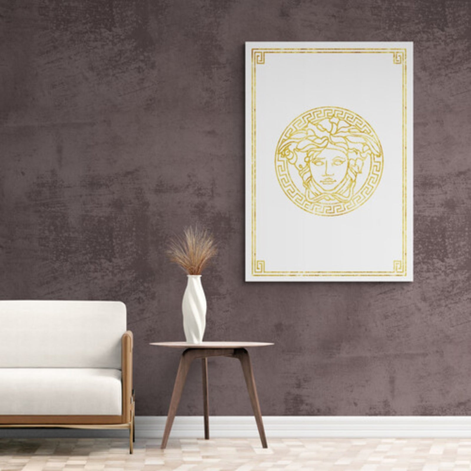 Tableau Versace Or - The Art Avenue