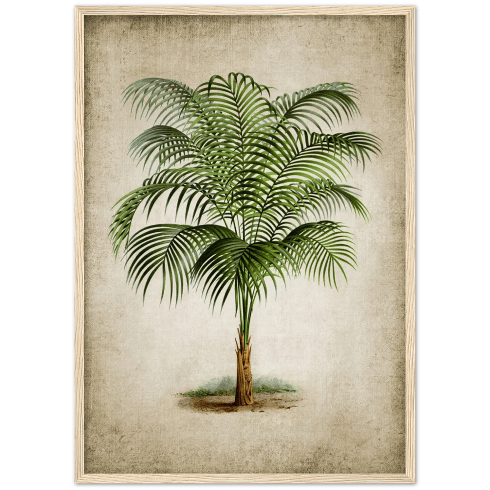 Tableau Vintage Palmier - The Art Avenue