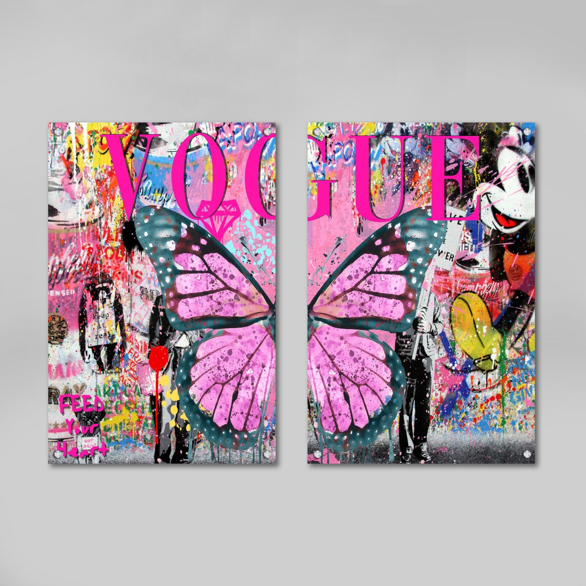 Tableau Vogue Street Art - The Art Avenue