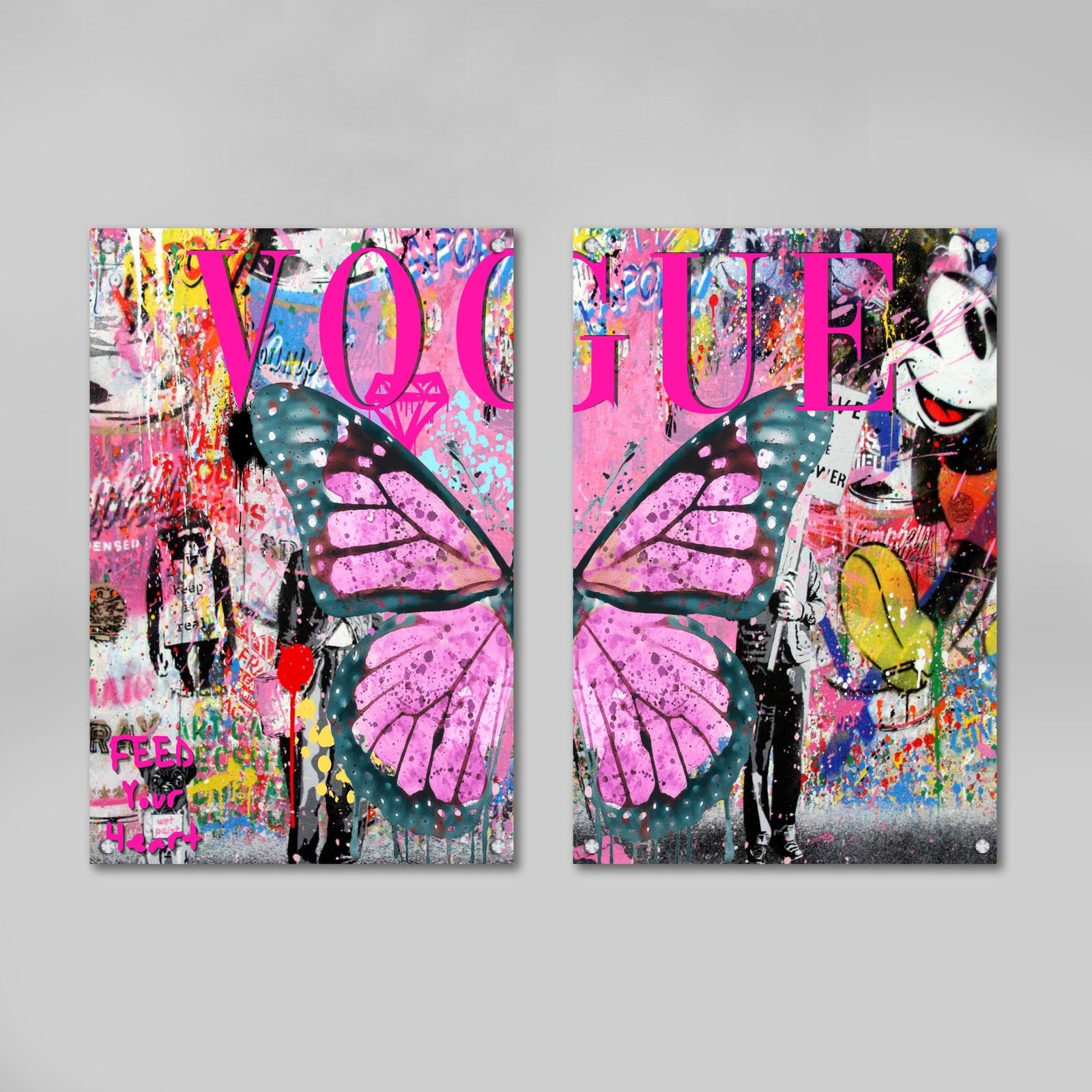 Tableau Vogue Street Art - The Art Avenue