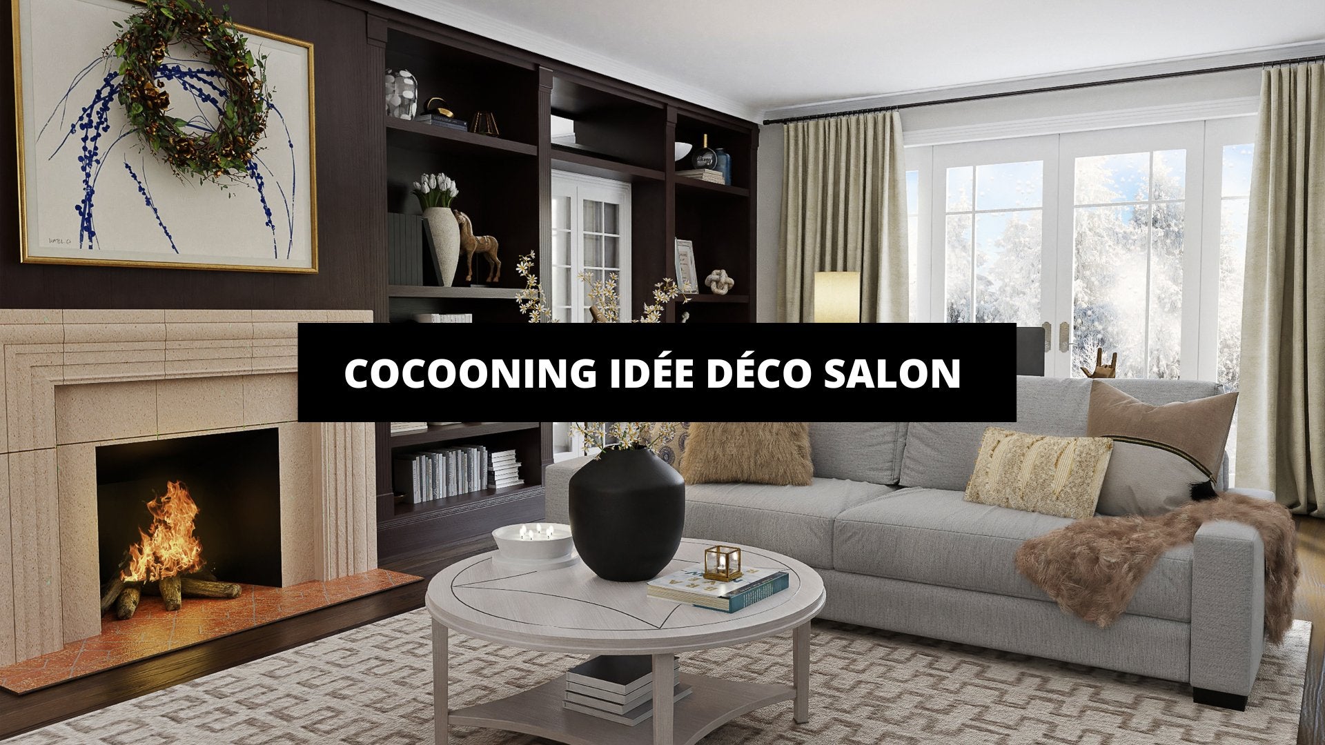 Cocooning Idée Déco Salon - The Art Avenue