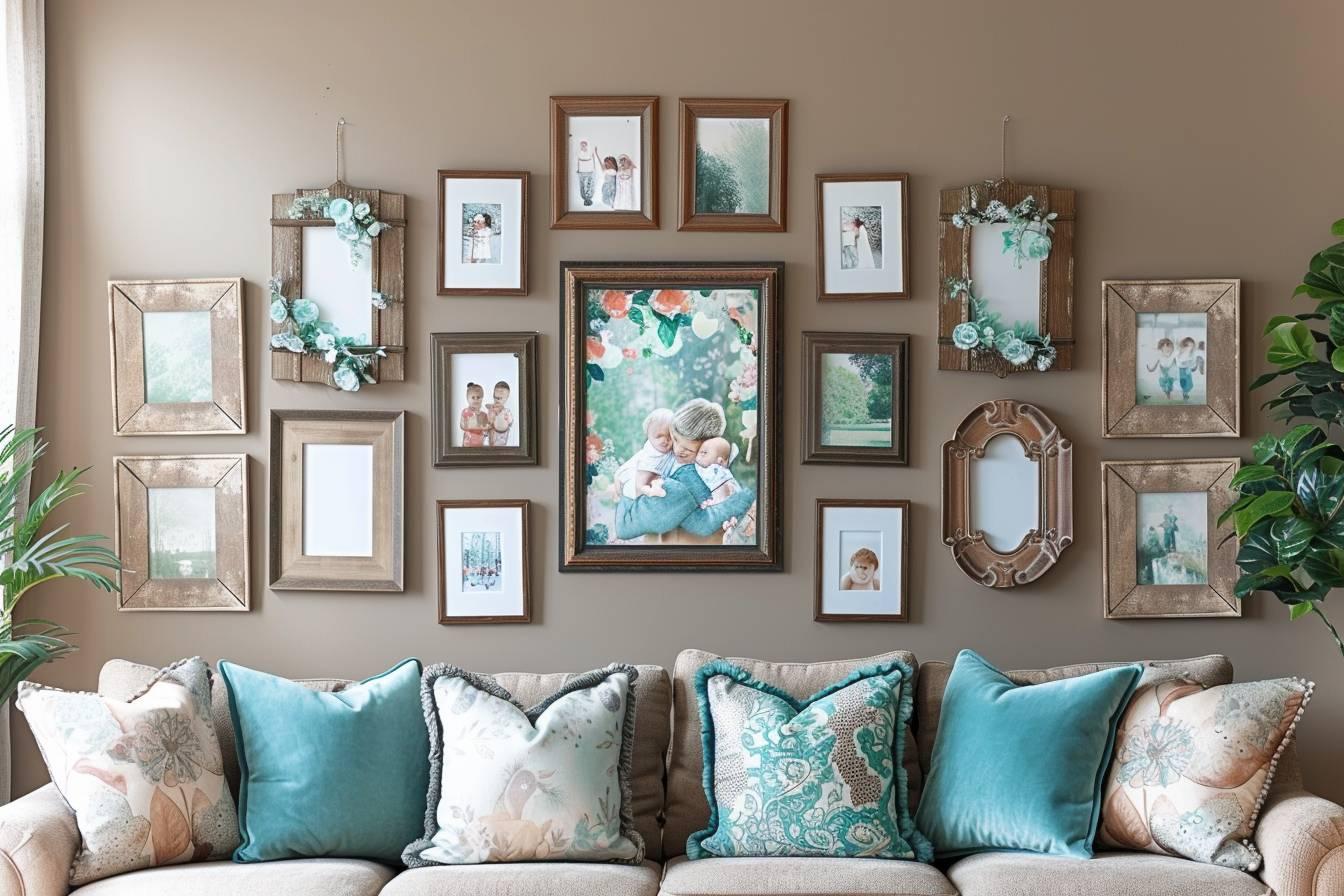 Comment disposer plusieurs cadres sur un mur pour un effet harmonieux - The Art Avenue