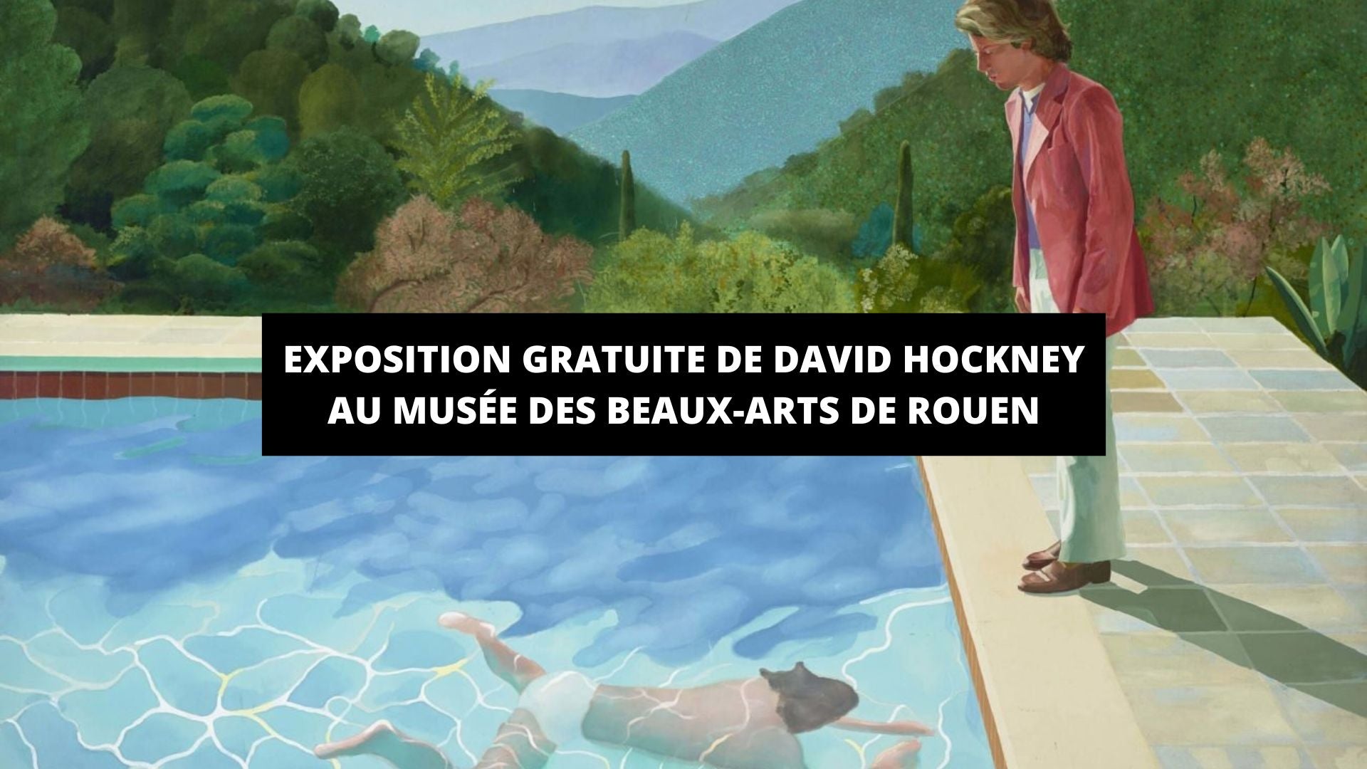 Exposition gratuite de David Hockney au musée des Beaux-Arts de Rouen - The Art Avenue