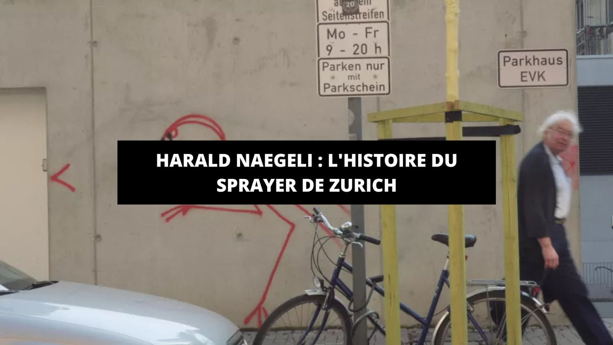 Harald Naegeli : l'histoire du Sprayer de Zurich - The Art Avenue