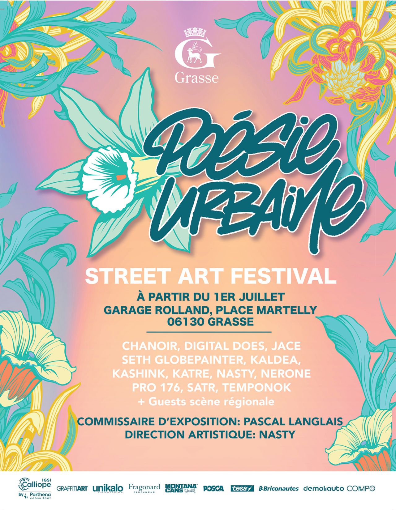 Le premier festival de street-art de Grasse : à ne pas manquer jusqu'au 31 août ! - The Art Avenue