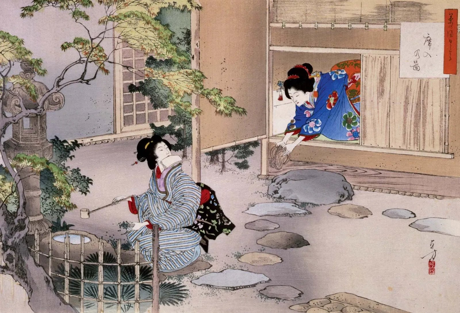 L'Émergence de l'Ukiyo-e durant l'Ère Edo : Une Fenêtre sur un Monde Flottant - The Art Avenue