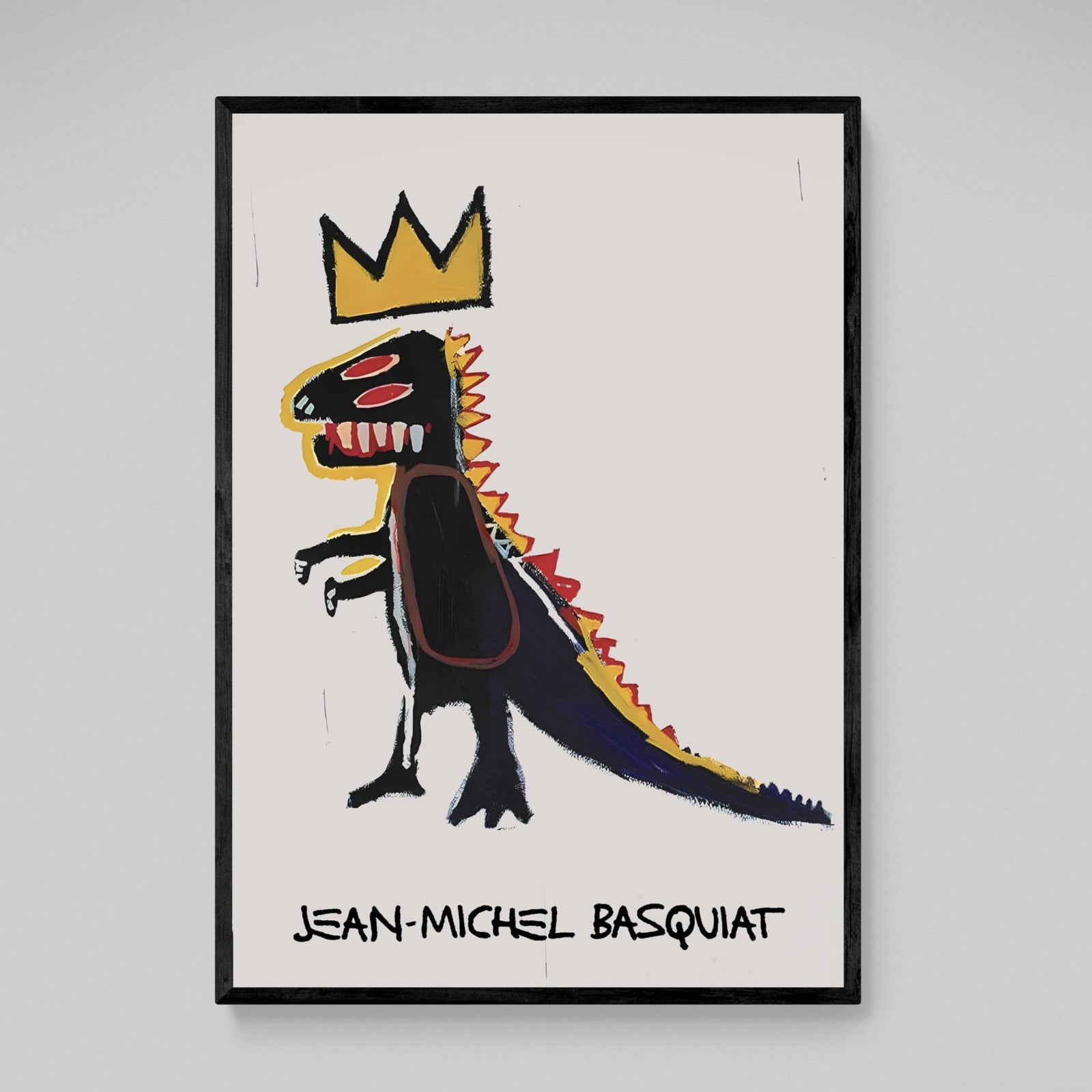 Basquiat Dinosaure Tableau - The Art Avenue