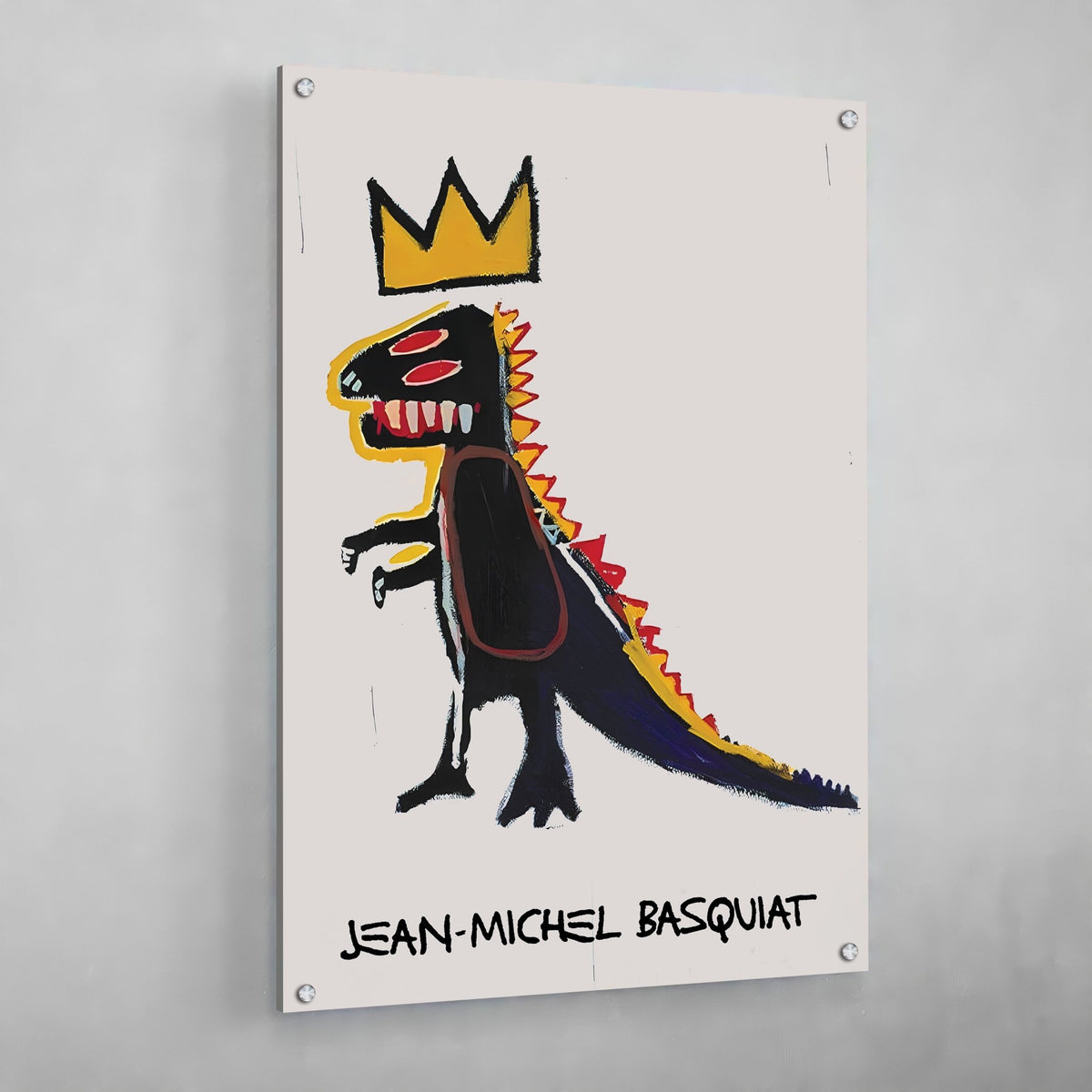 Basquiat Dinosaure Tableau - The Art Avenue