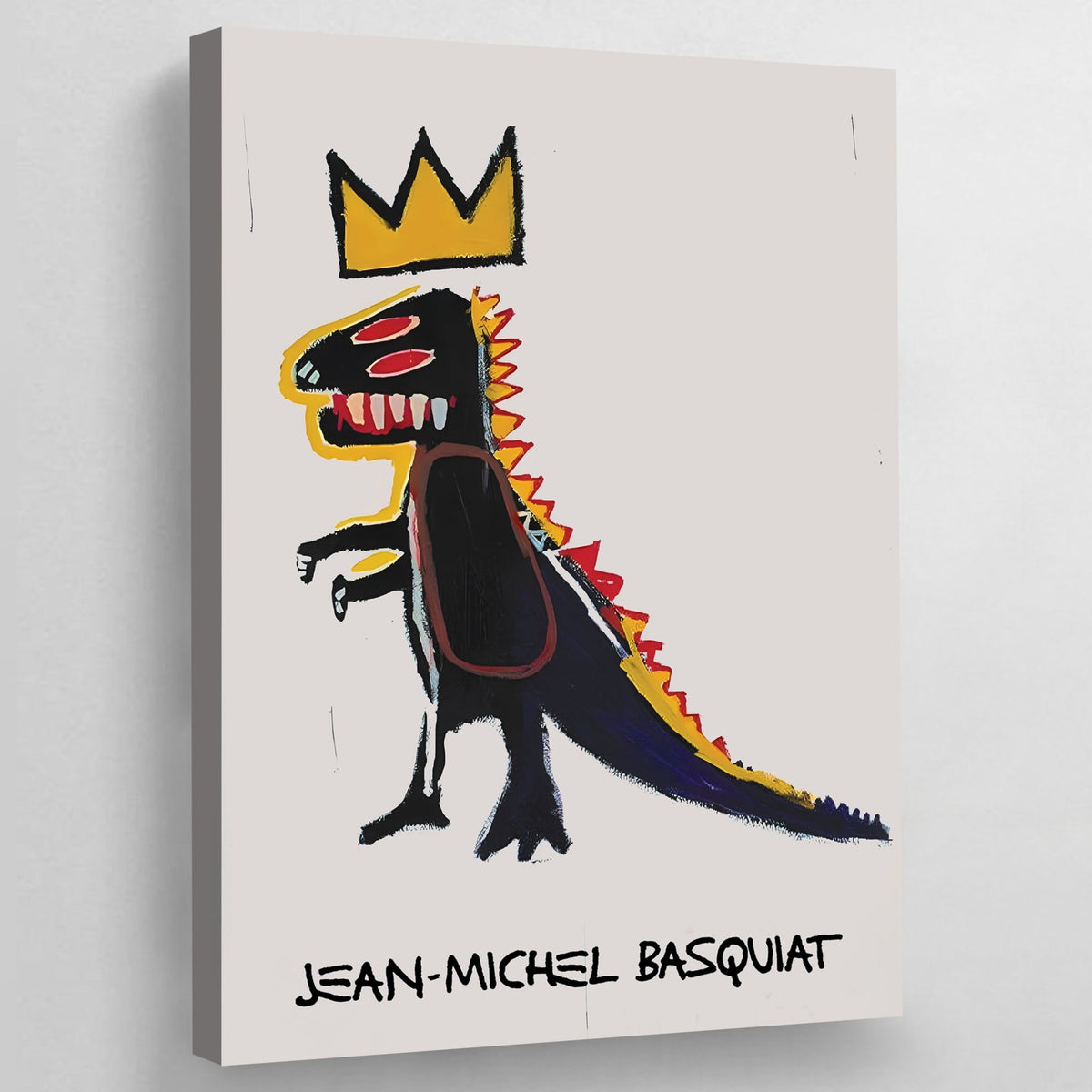 Basquiat Dinosaure Tableau - The Art Avenue